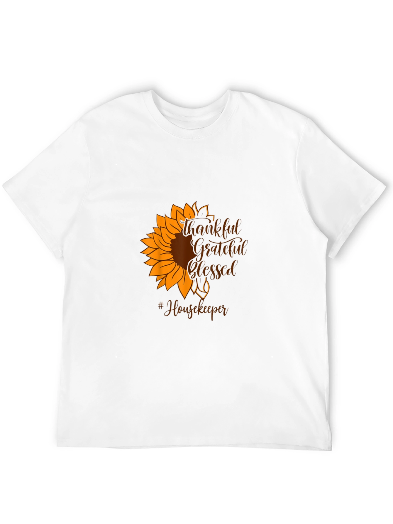 Thankful Grateful Blessed Housekeeper T-Shirt