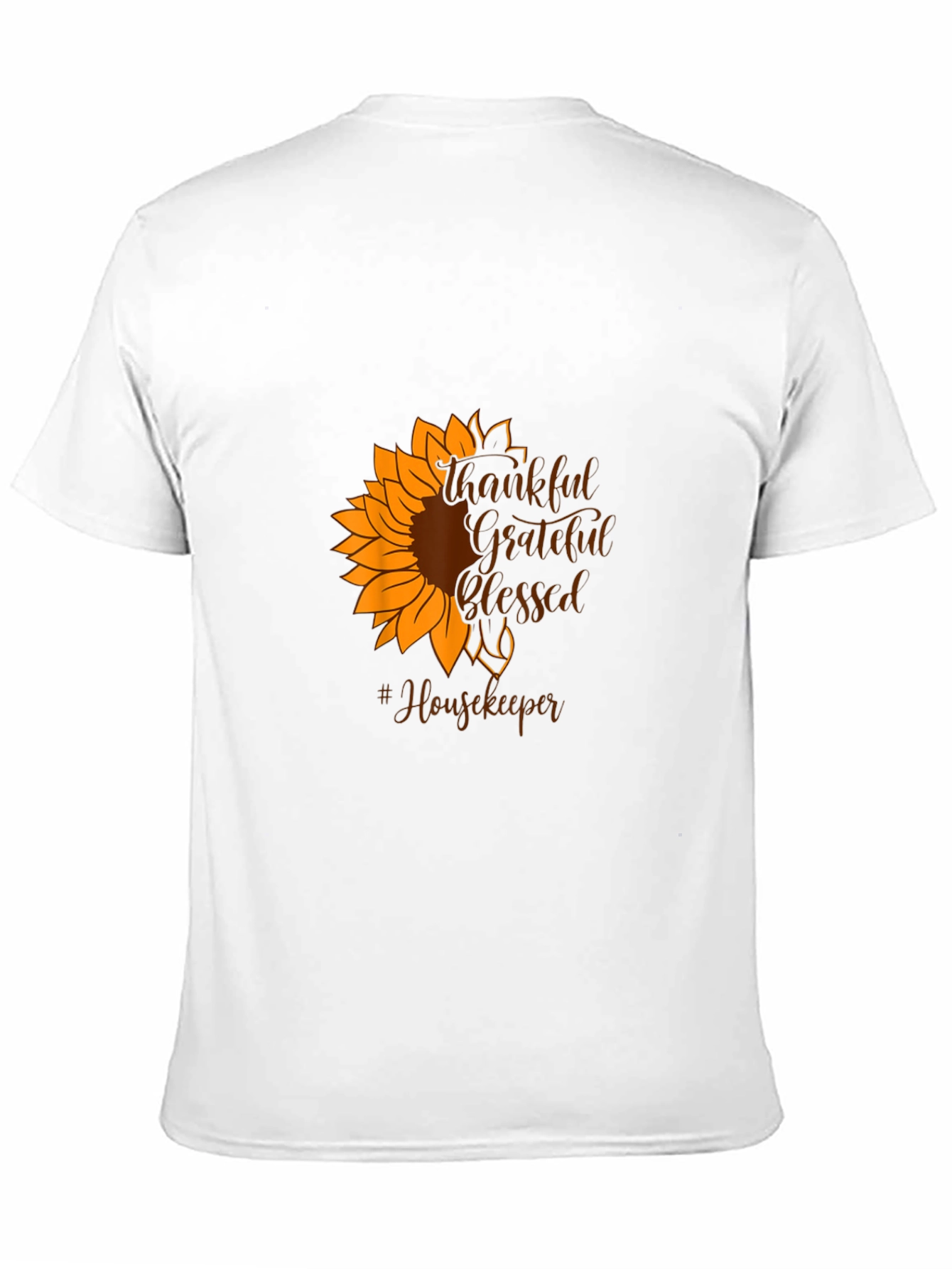 Thankful Grateful Blessed Housekeeper T-Shirt