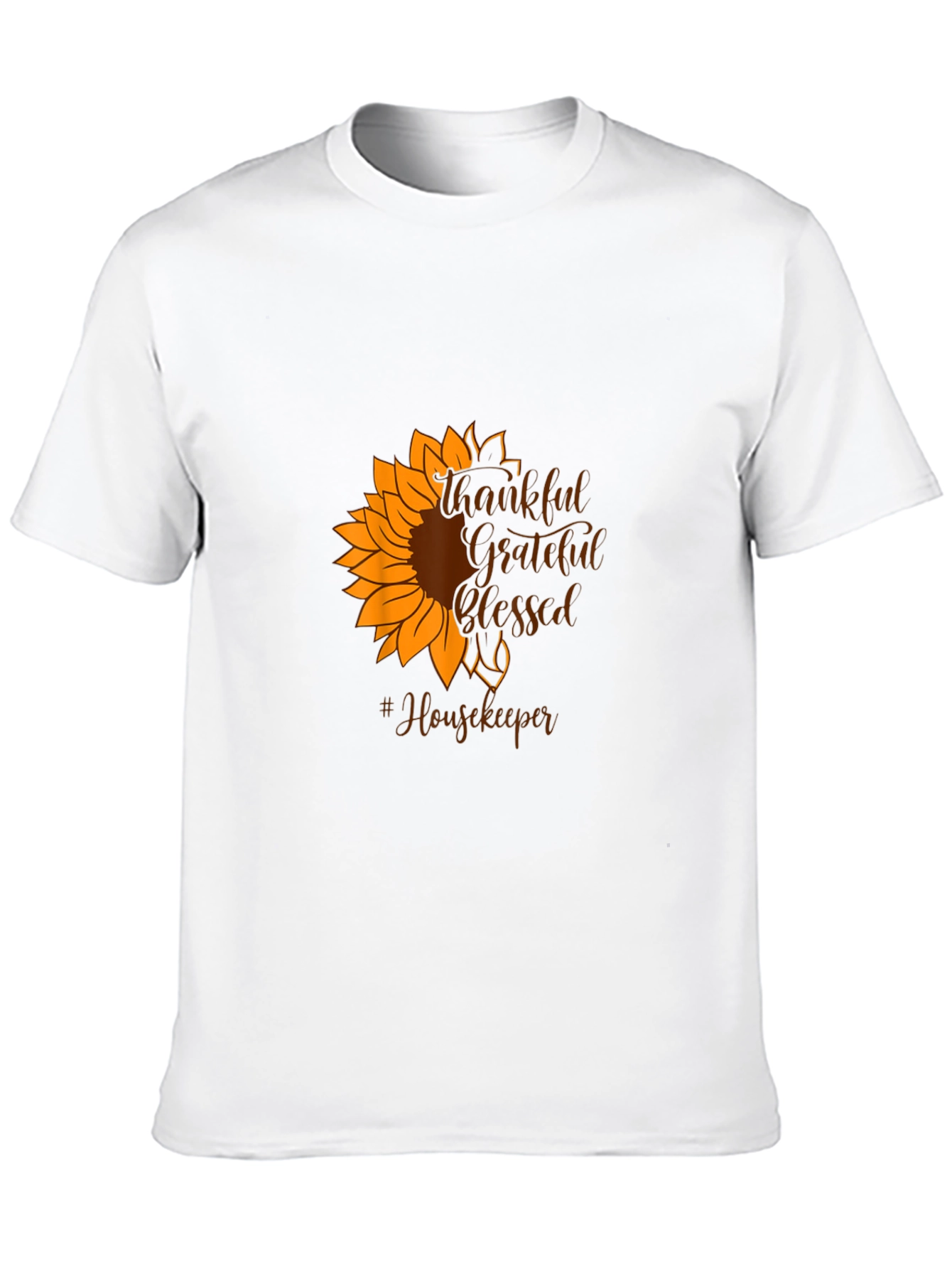 Thankful Grateful Blessed Housekeeper T-Shirt