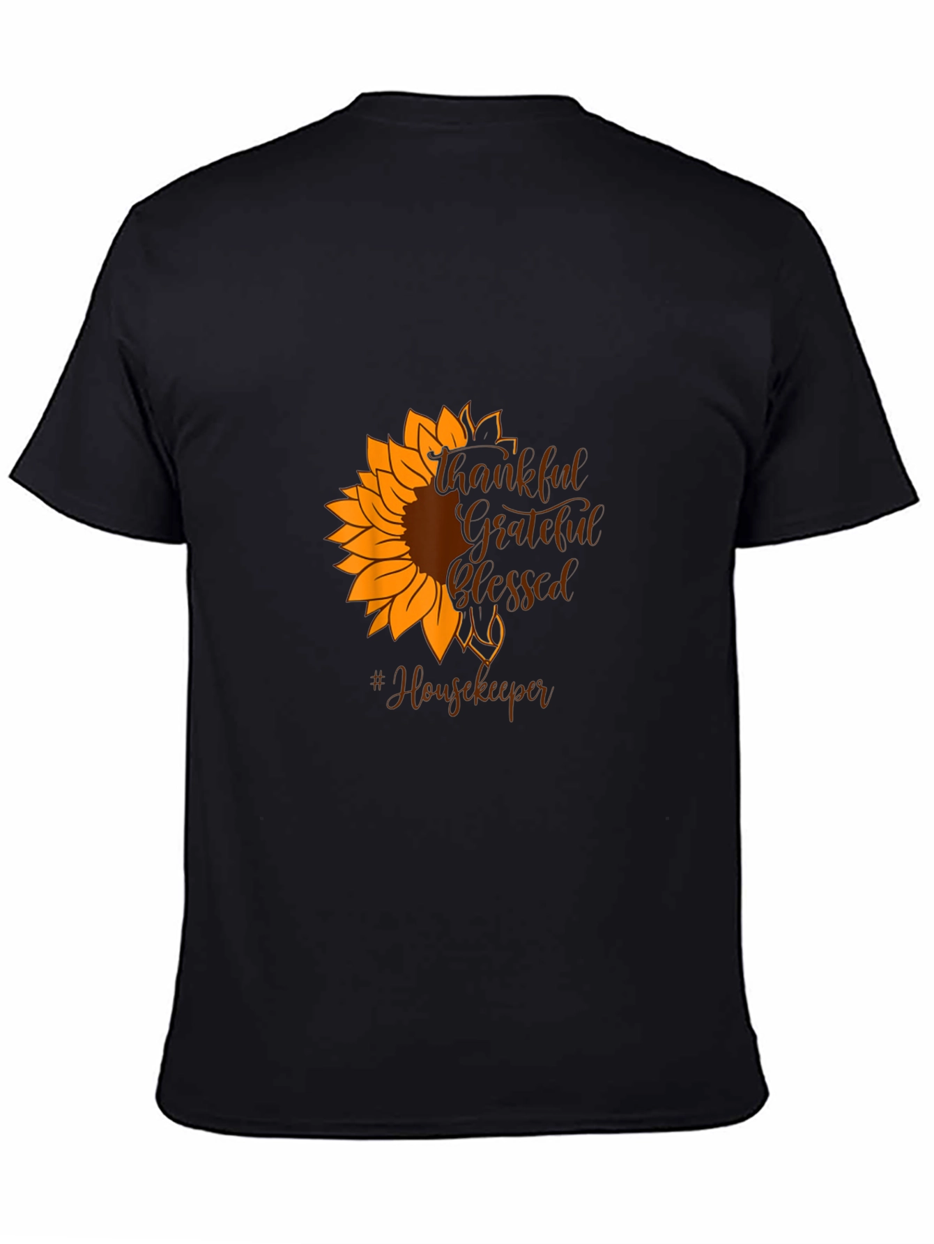 Thankful Grateful Blessed Housekeeper T-Shirt