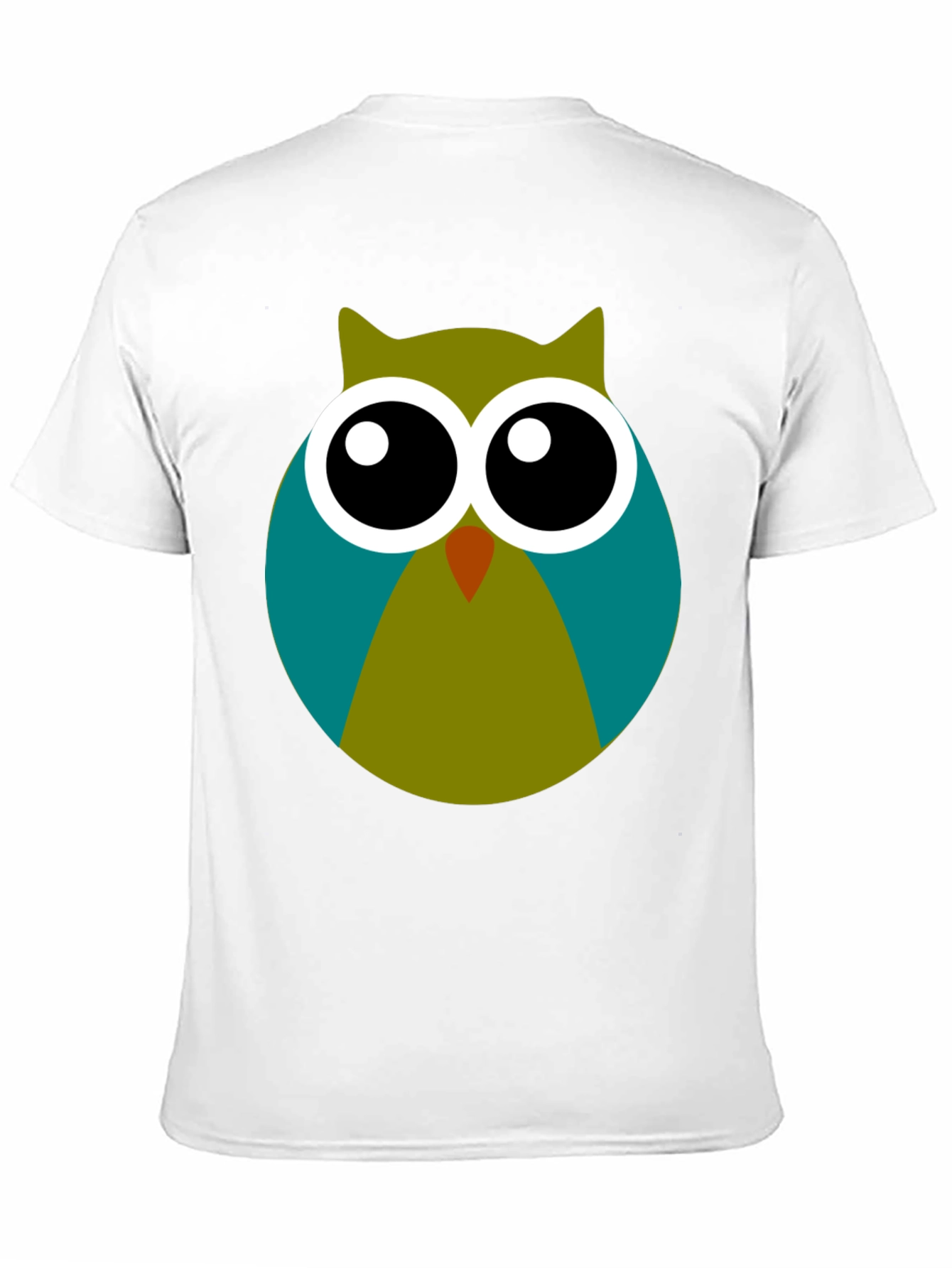 Owl Graphic Print Black T-Shirt