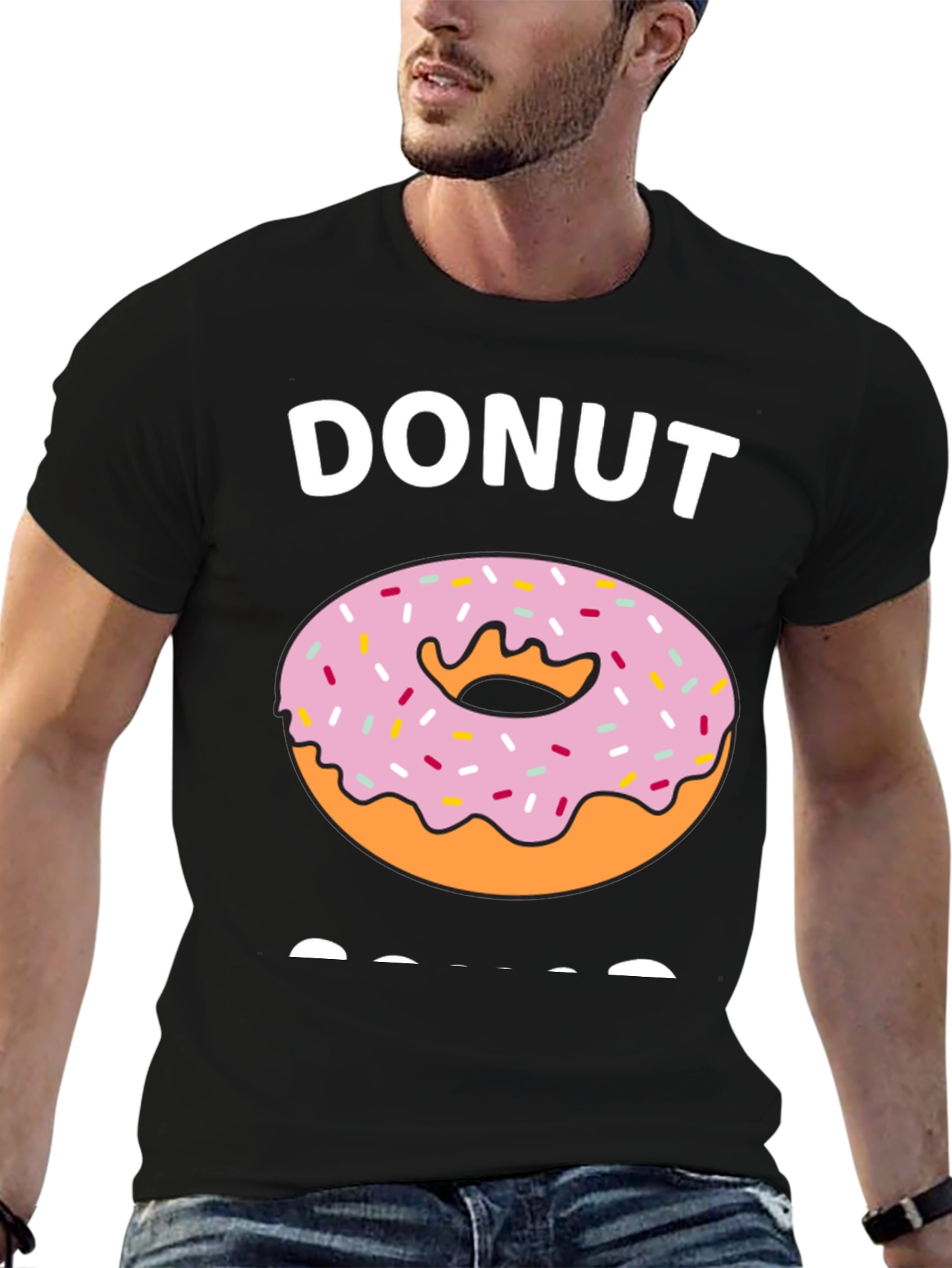 Donut Design Tee - Deliciously Stylish