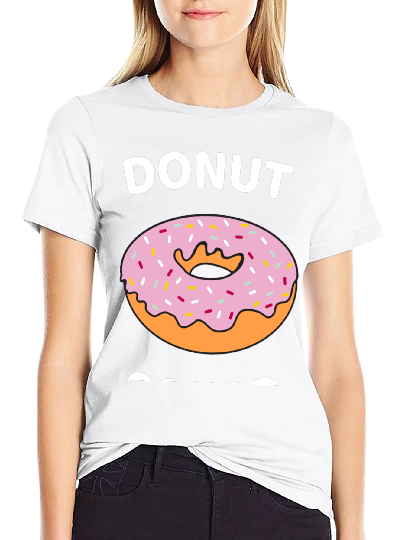 Donut Design Tee - Deliciously Stylish