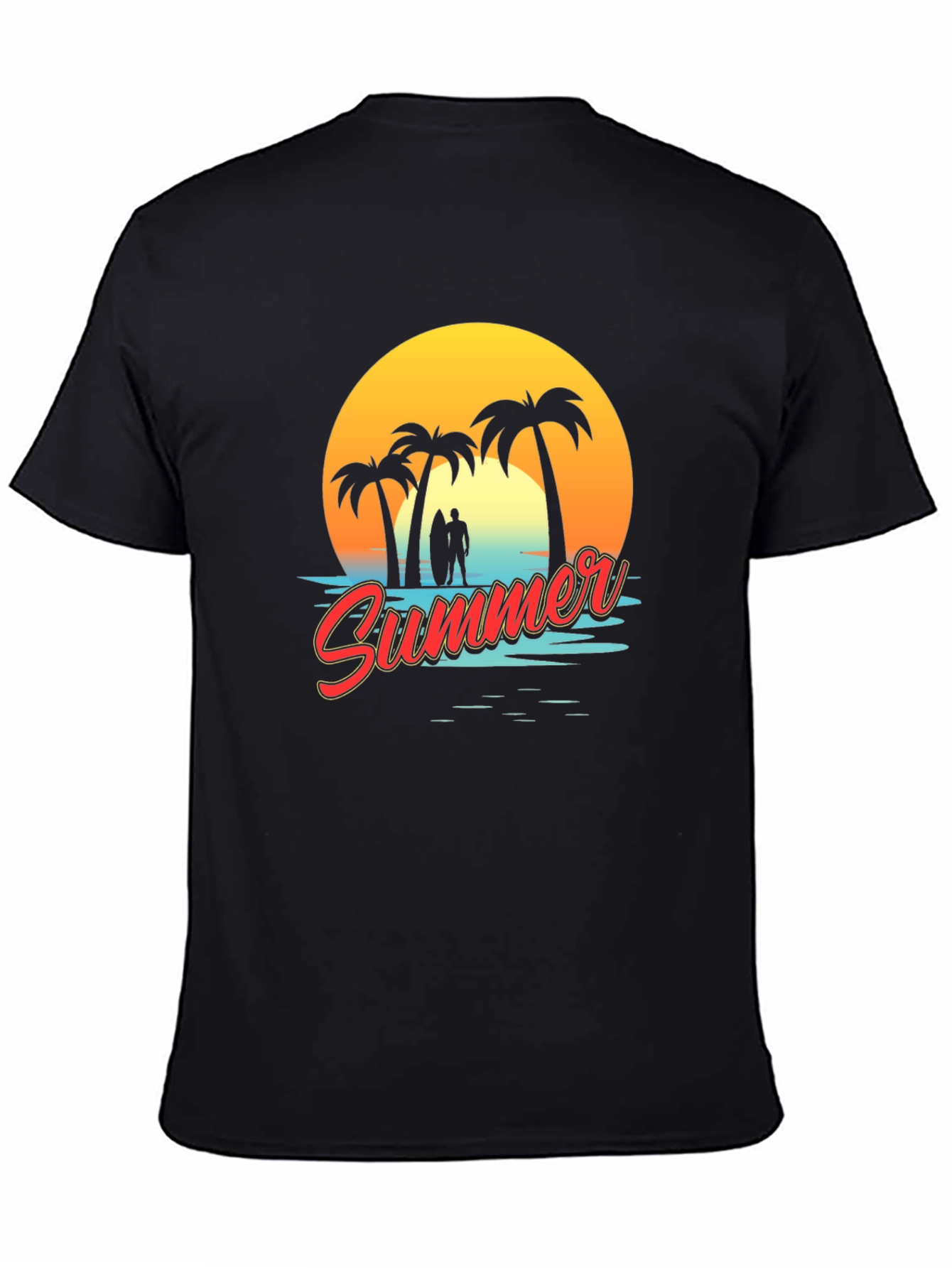 Summer Beach Graphic Tee - Island Vibes