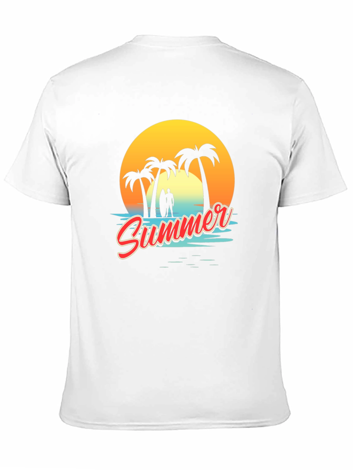 Summer Beach Graphic Tee - Island Vibes