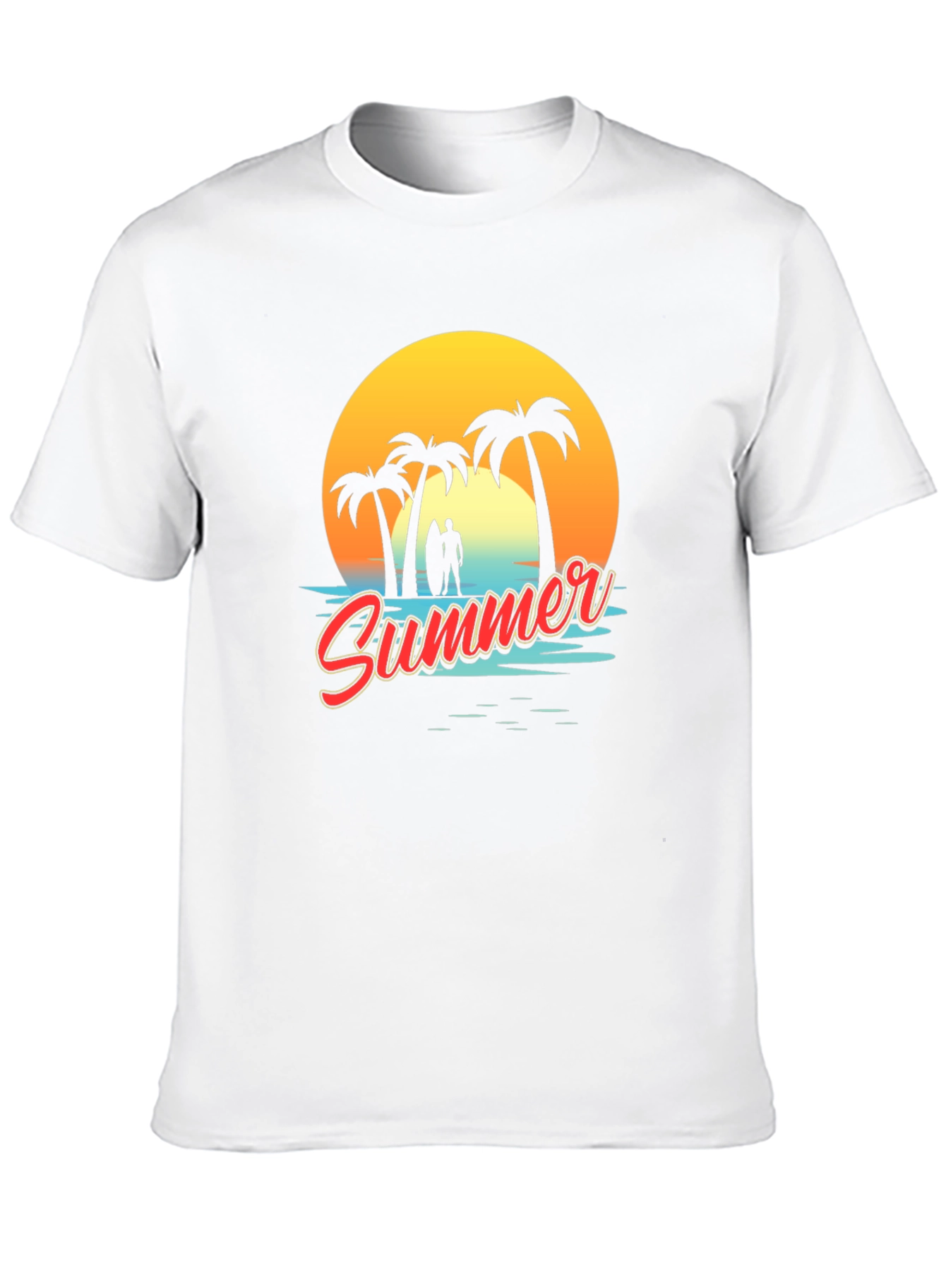 Summer Beach Graphic Tee - Island Vibes