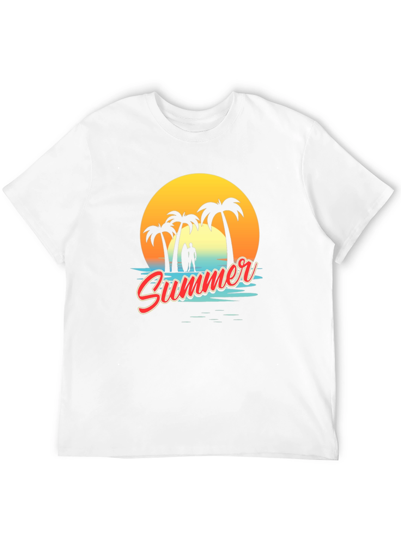 Summer Beach Graphic Tee - Island Vibes