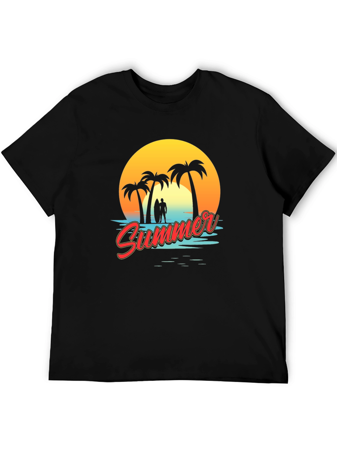 Summer Beach Graphic Tee - Island Vibes