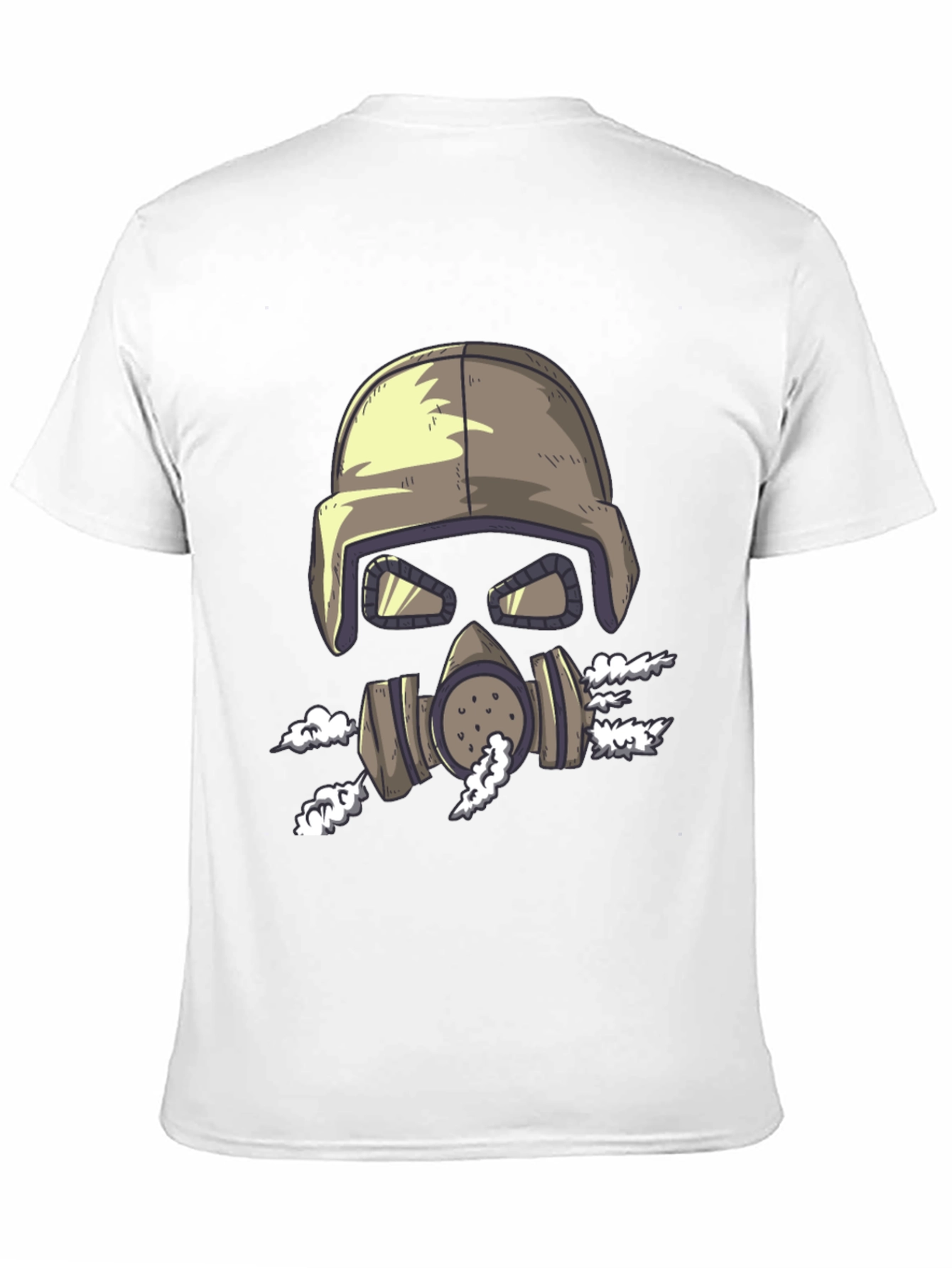 Gas Mask Graphic Tee - Cool Unique Design