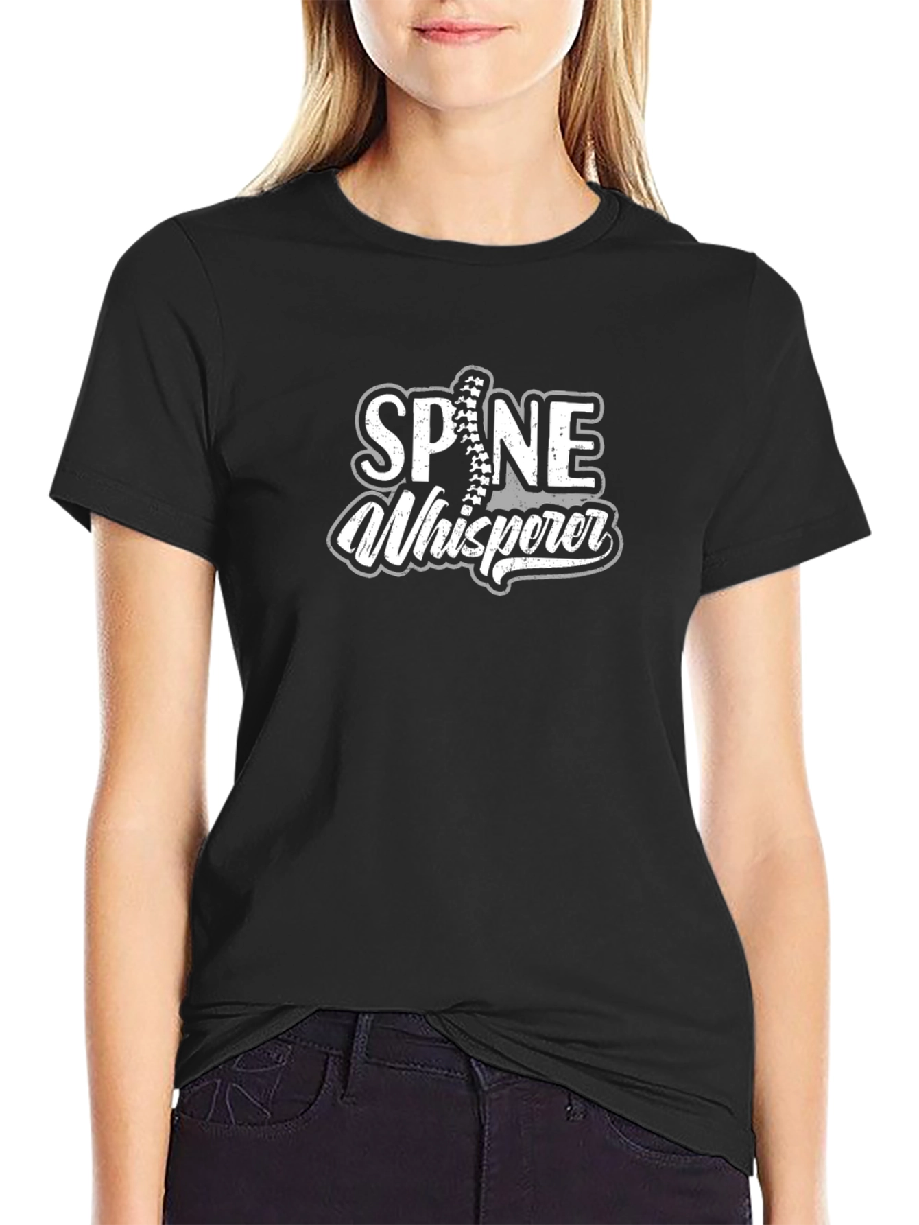 Spine Whisperer T-Shirt Chiropractic Doctor Gift