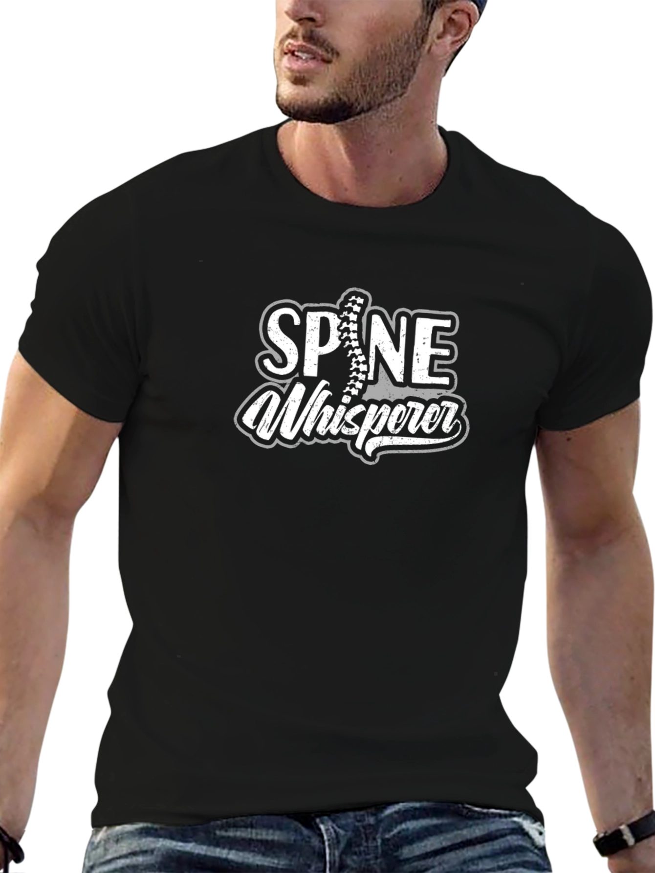 Spine Whisperer T-Shirt Chiropractic Doctor Gift
