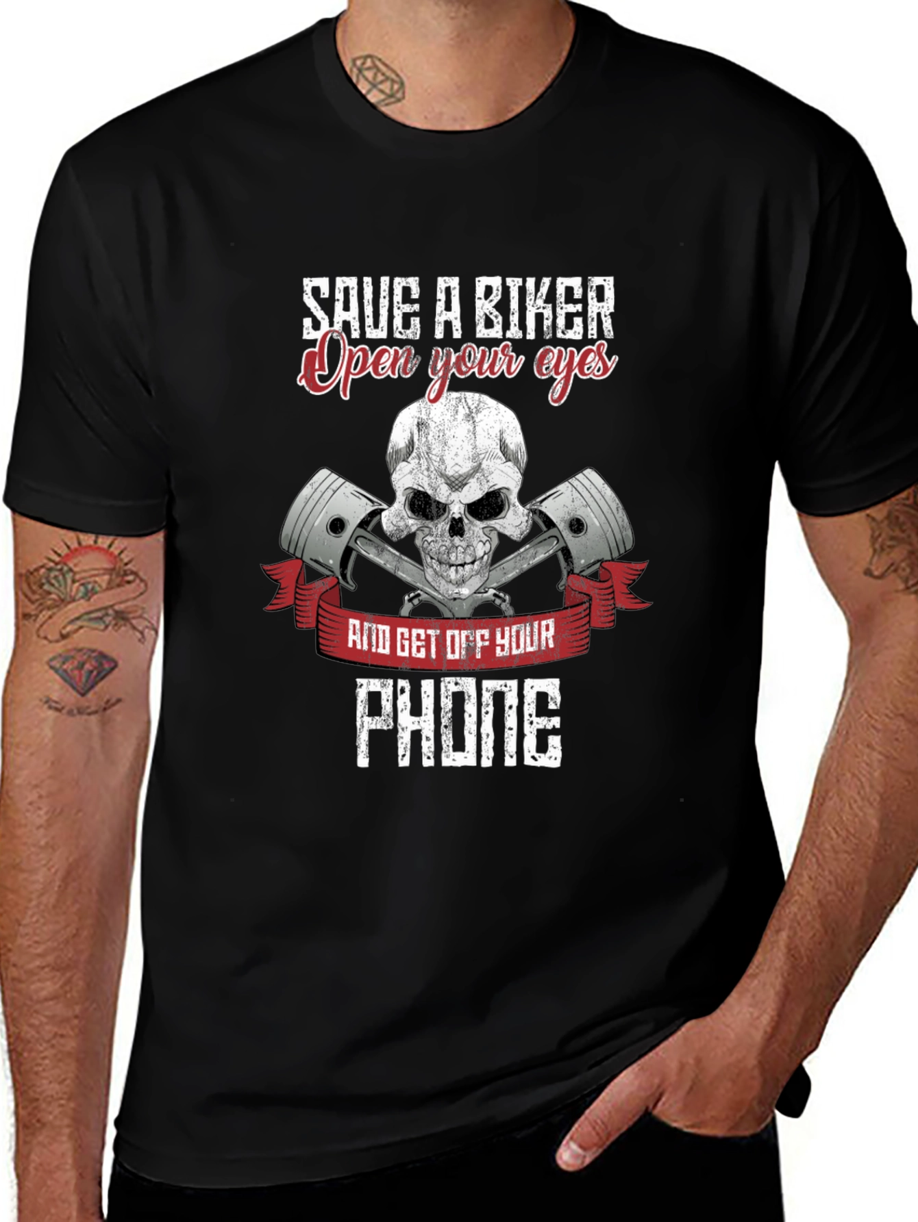 Save A Biker T-Shirt