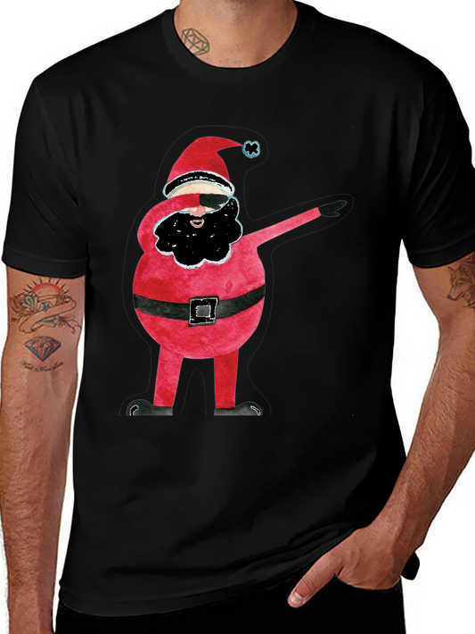 Dabbing Santa T-Shirt - Christmas Holiday Tee