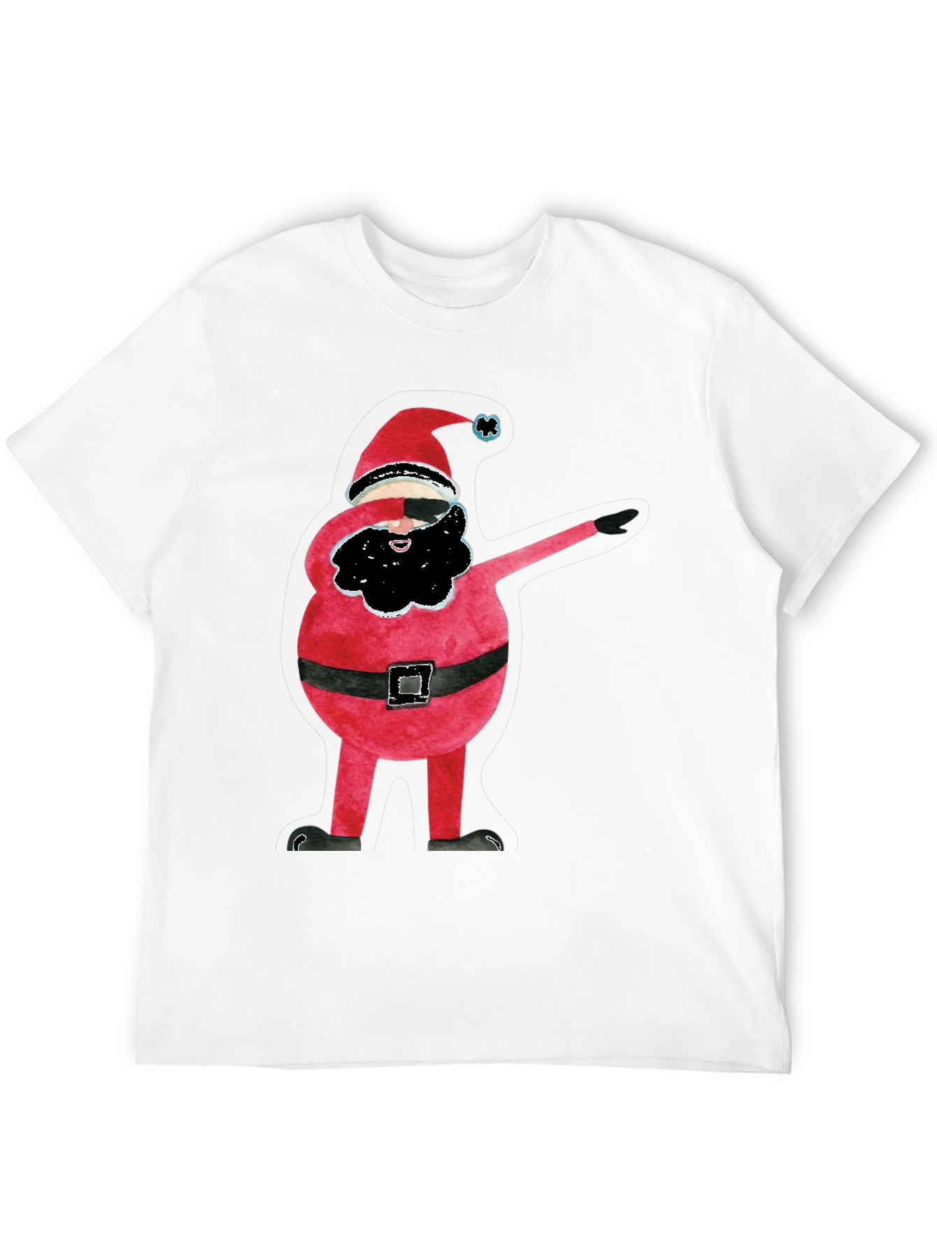 Dabbing Santa T-Shirt - Christmas Holiday Tee