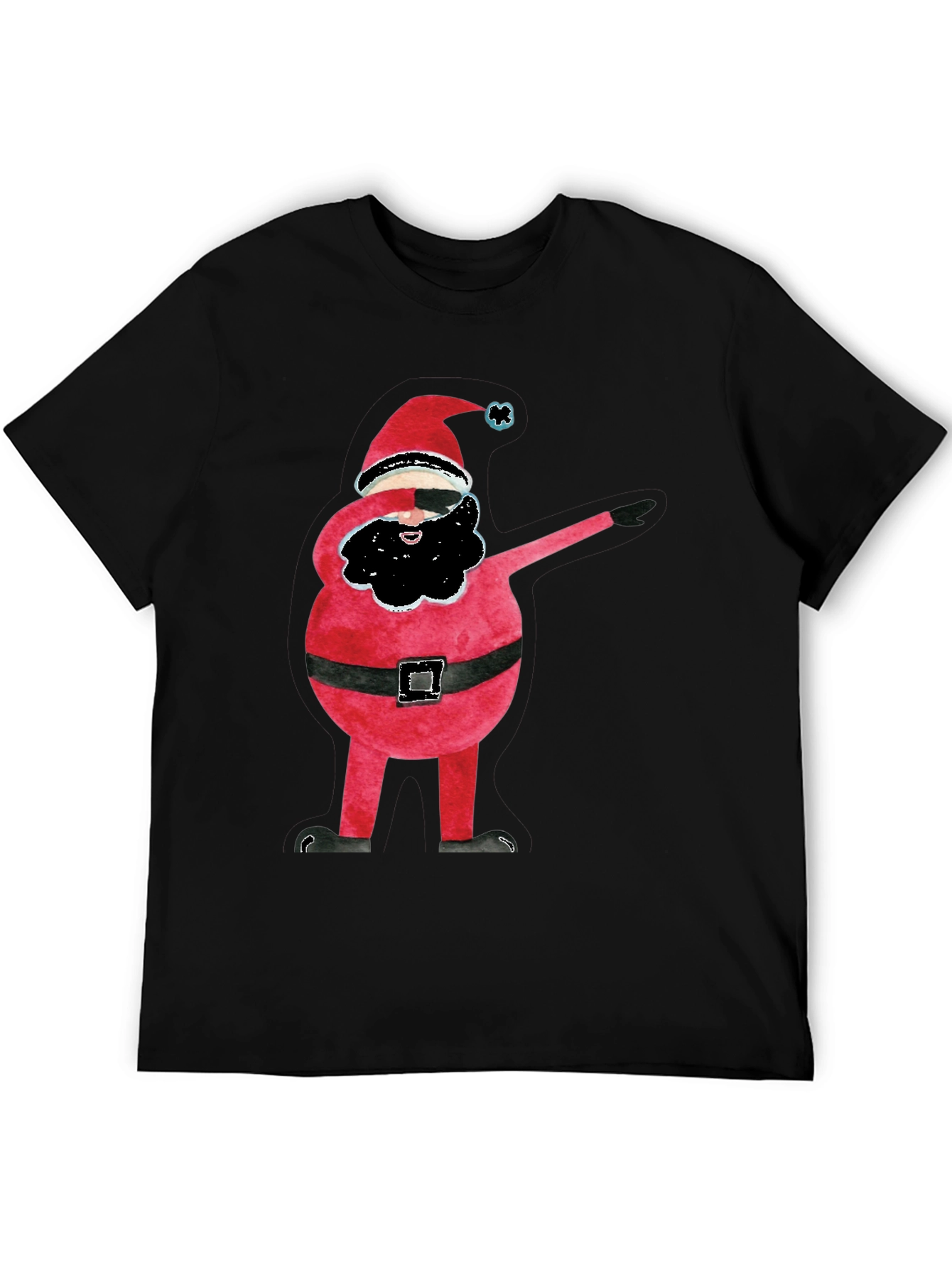 Dabbing Santa T-Shirt - Christmas Holiday Tee