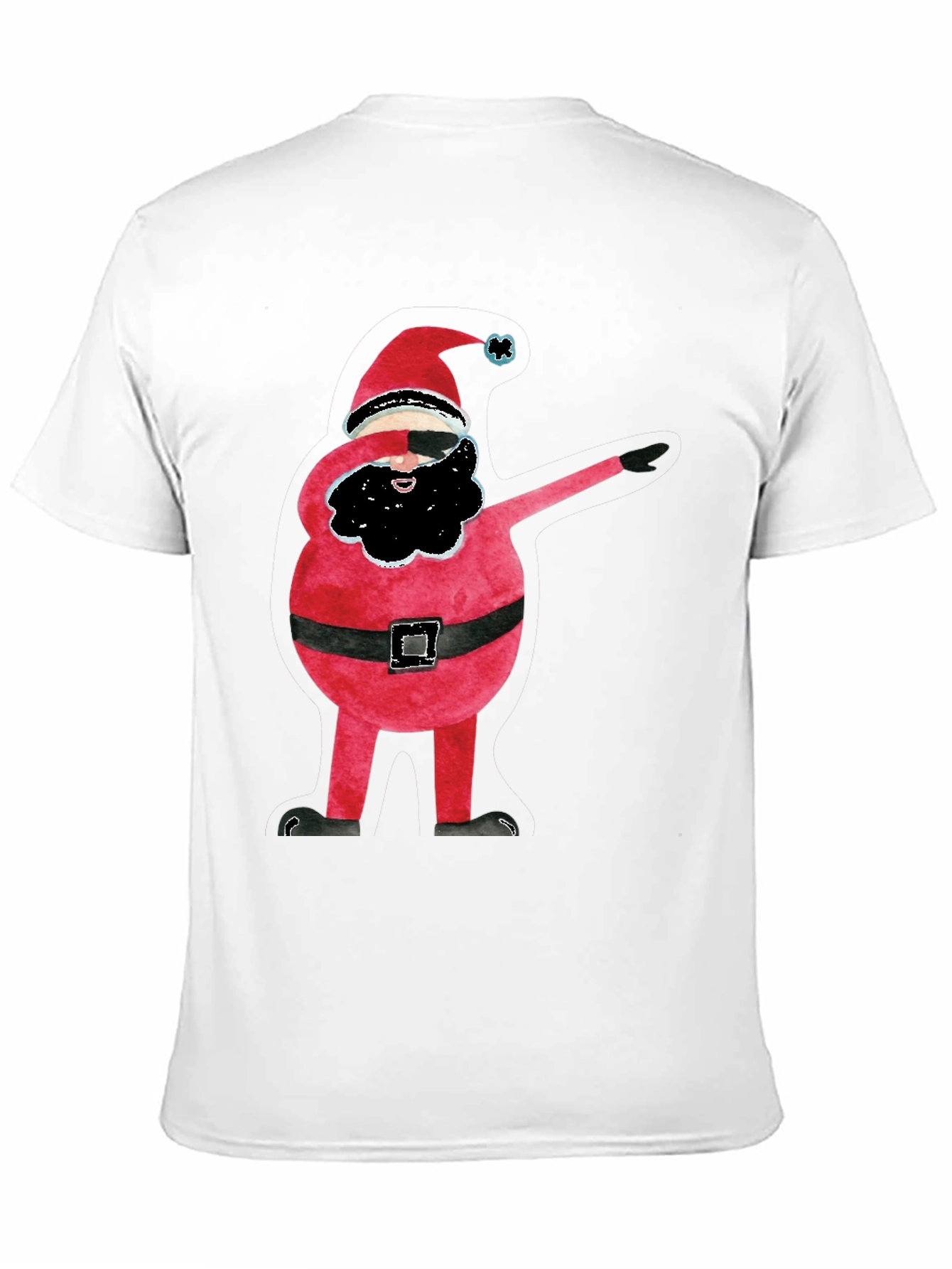 Dabbing Santa T-Shirt - Christmas Holiday Tee