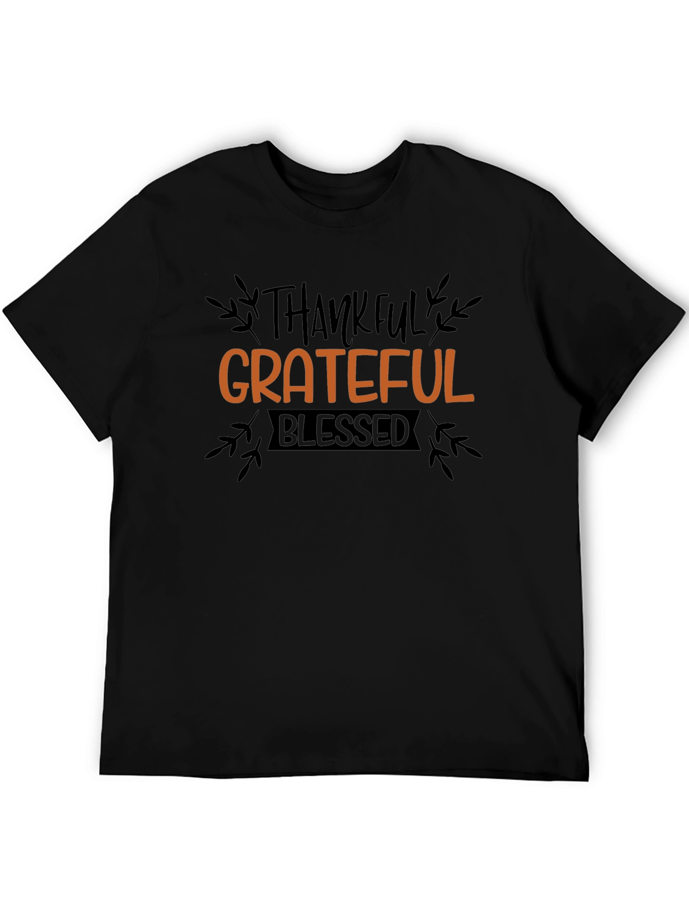 Thankful Grateful Blessed Graphic Tee