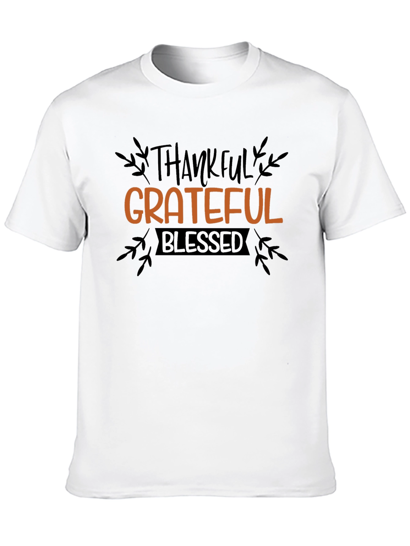 Thankful Grateful Blessed Graphic Tee