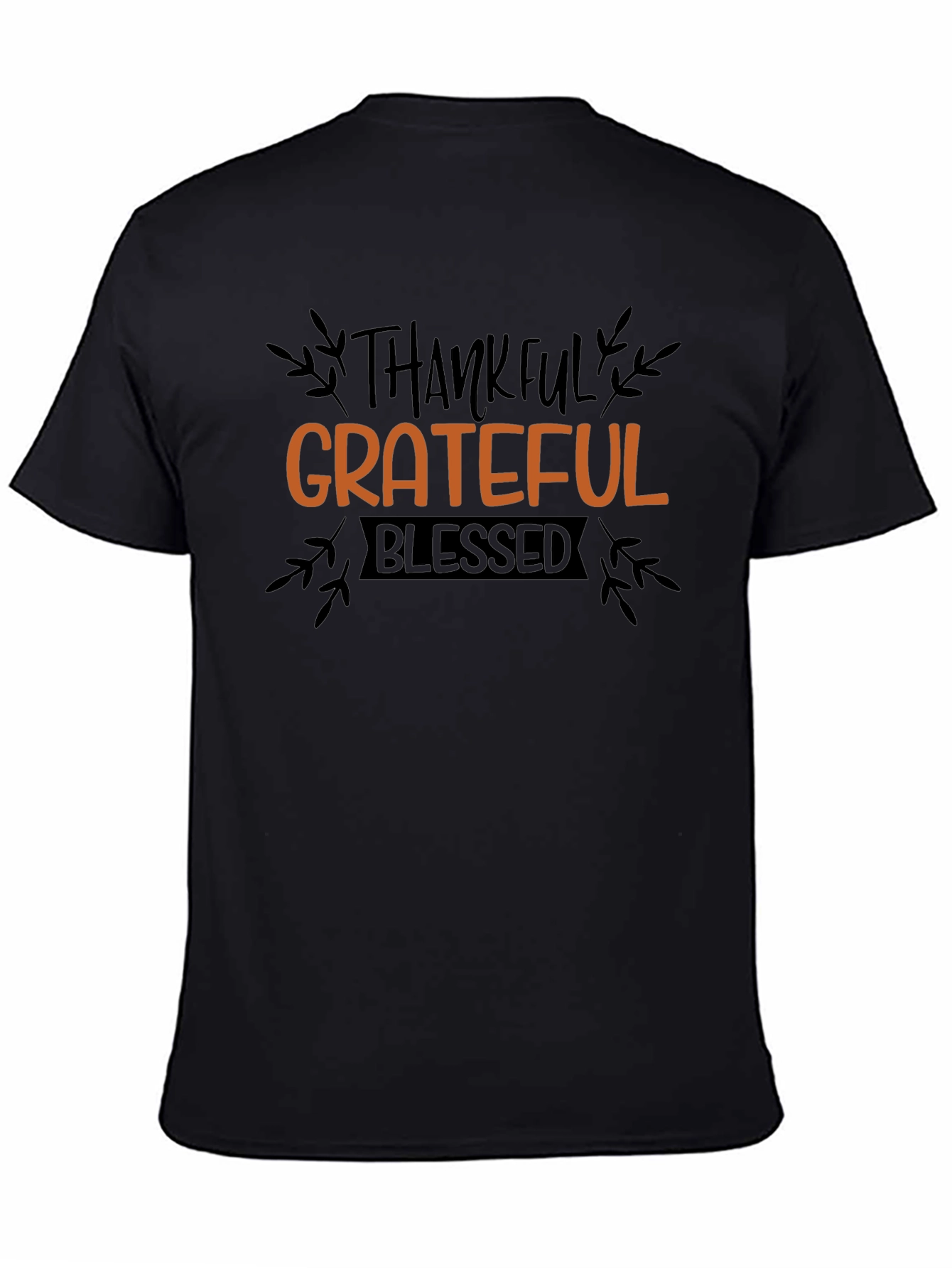 Thankful Grateful Blessed Graphic Tee