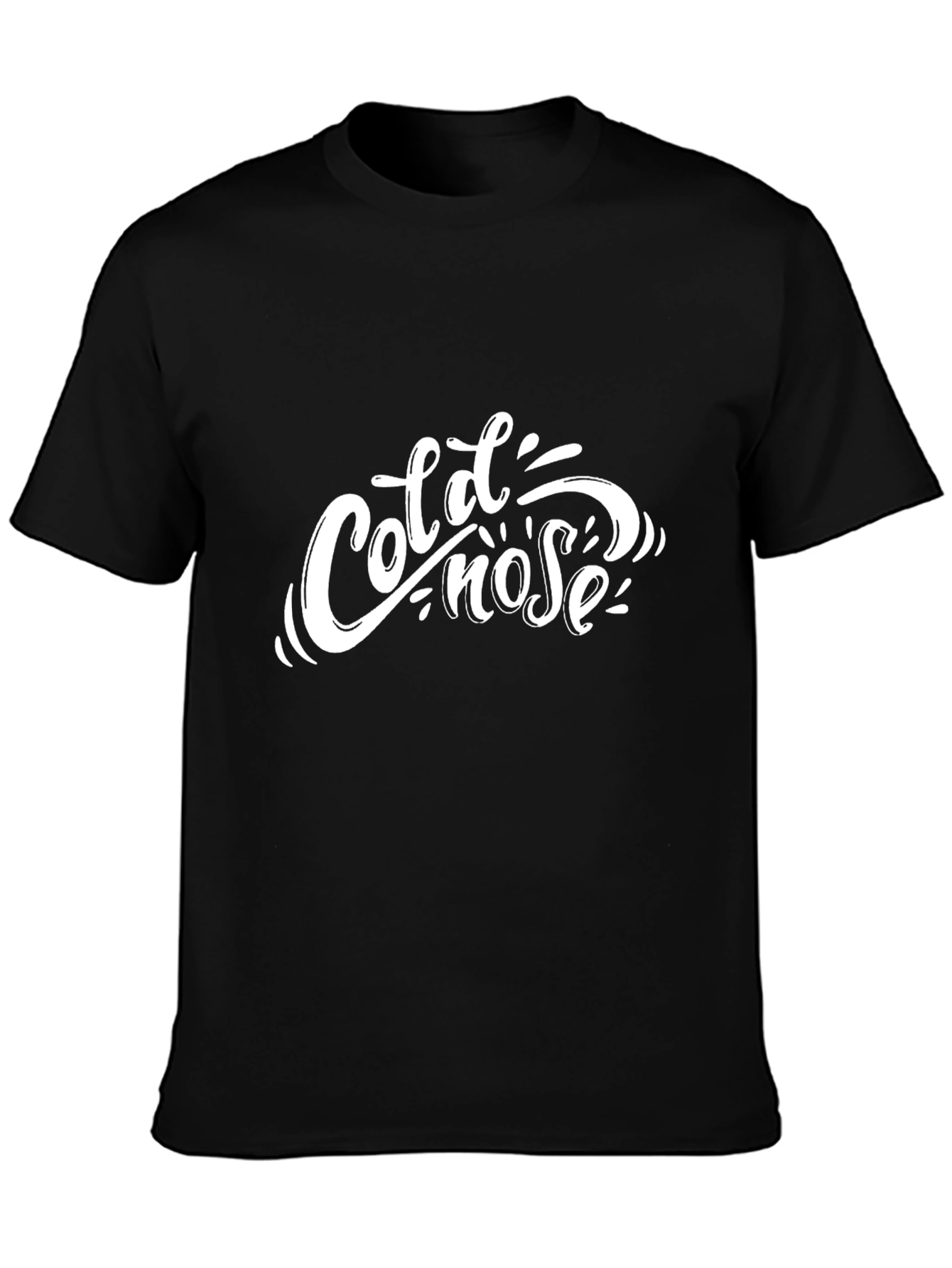 Black Cold Nose Graphic Tee