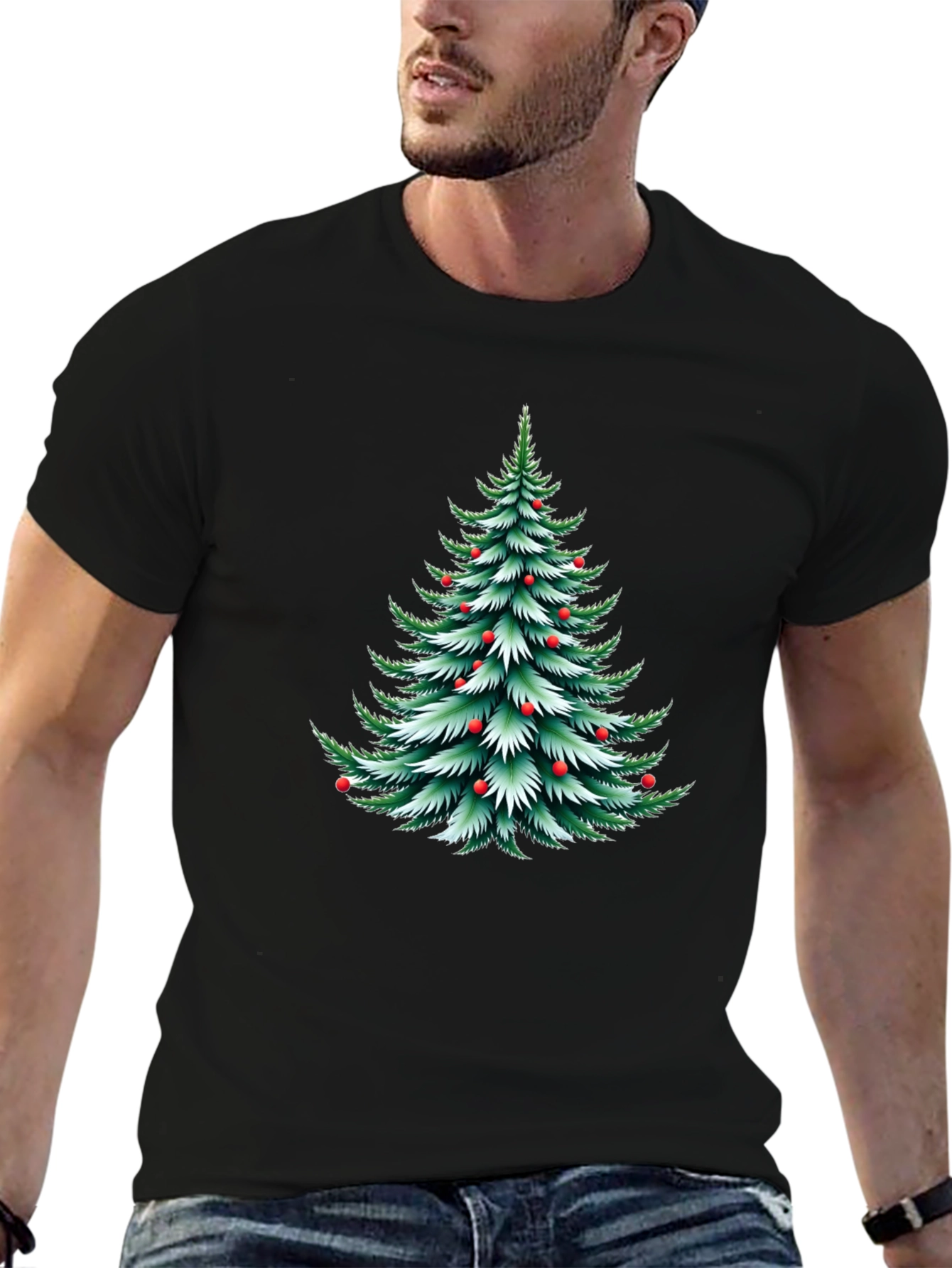 Festive Christmas Tree T-Shirt