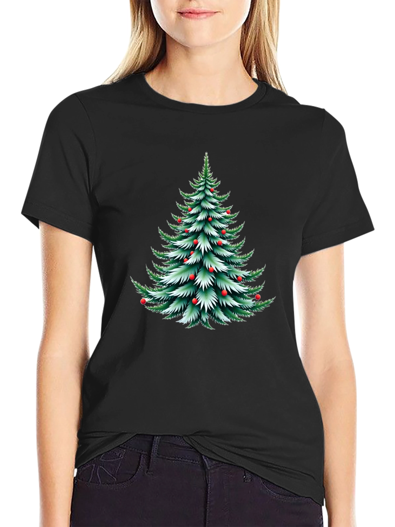 Festive Christmas Tree T-Shirt