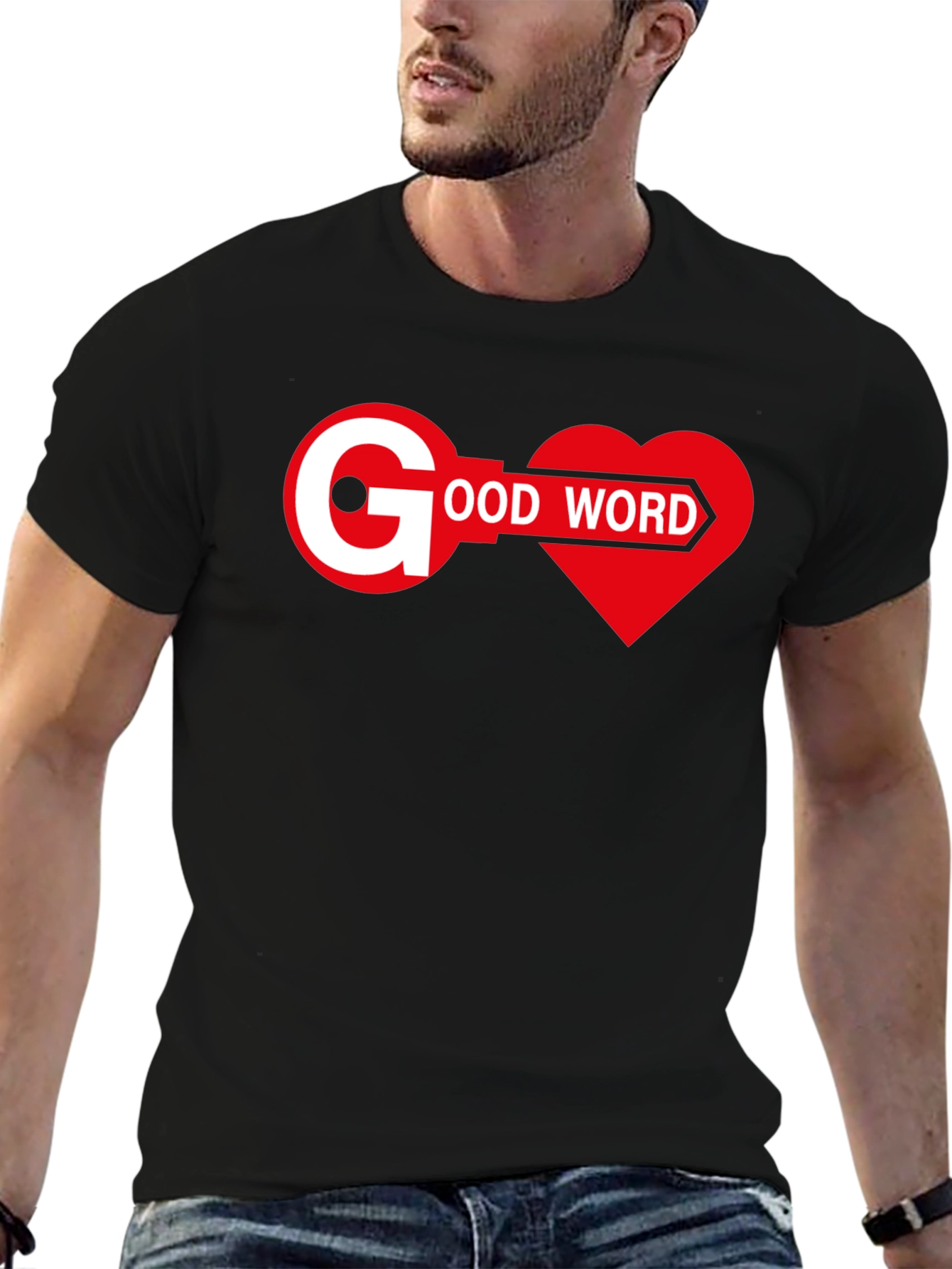 Good Word Heart Graphic T-Shirt