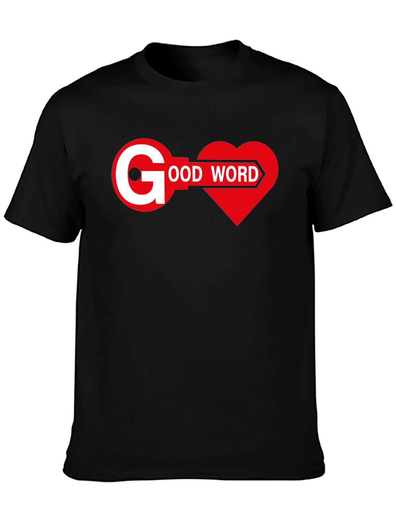 Good Word Heart Graphic T-Shirt