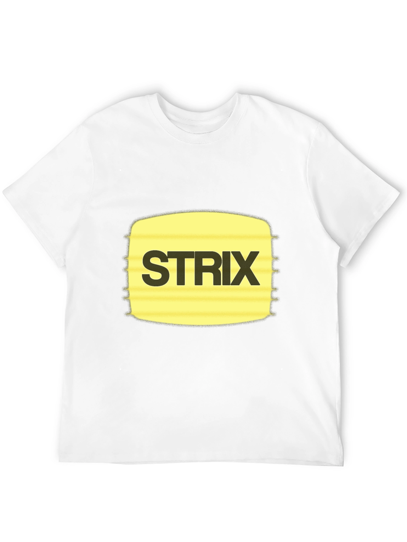 Strix Graphic Tee - Black Cotton Casual T-Shirt
