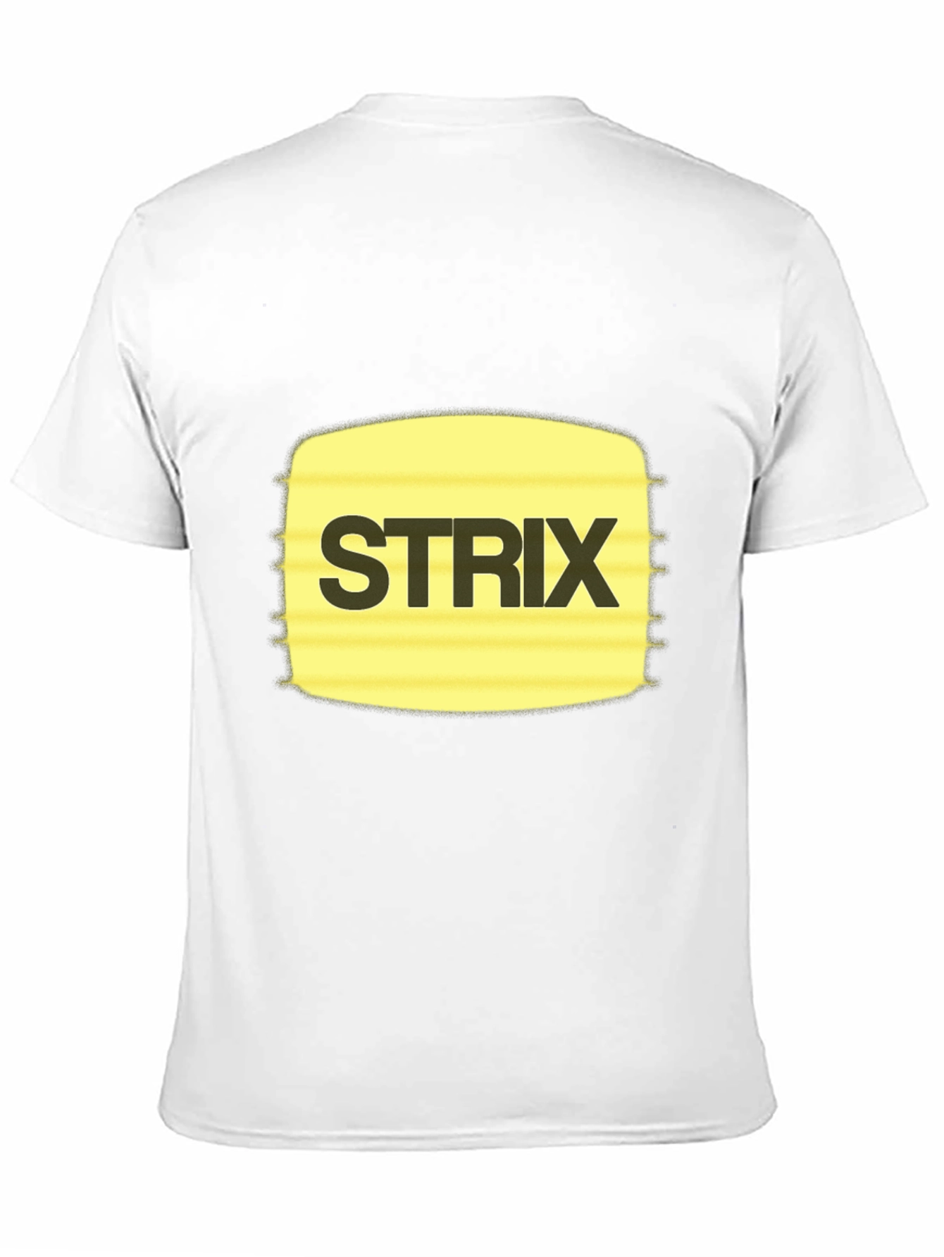 Strix Graphic Tee - Black Cotton Casual T-Shirt