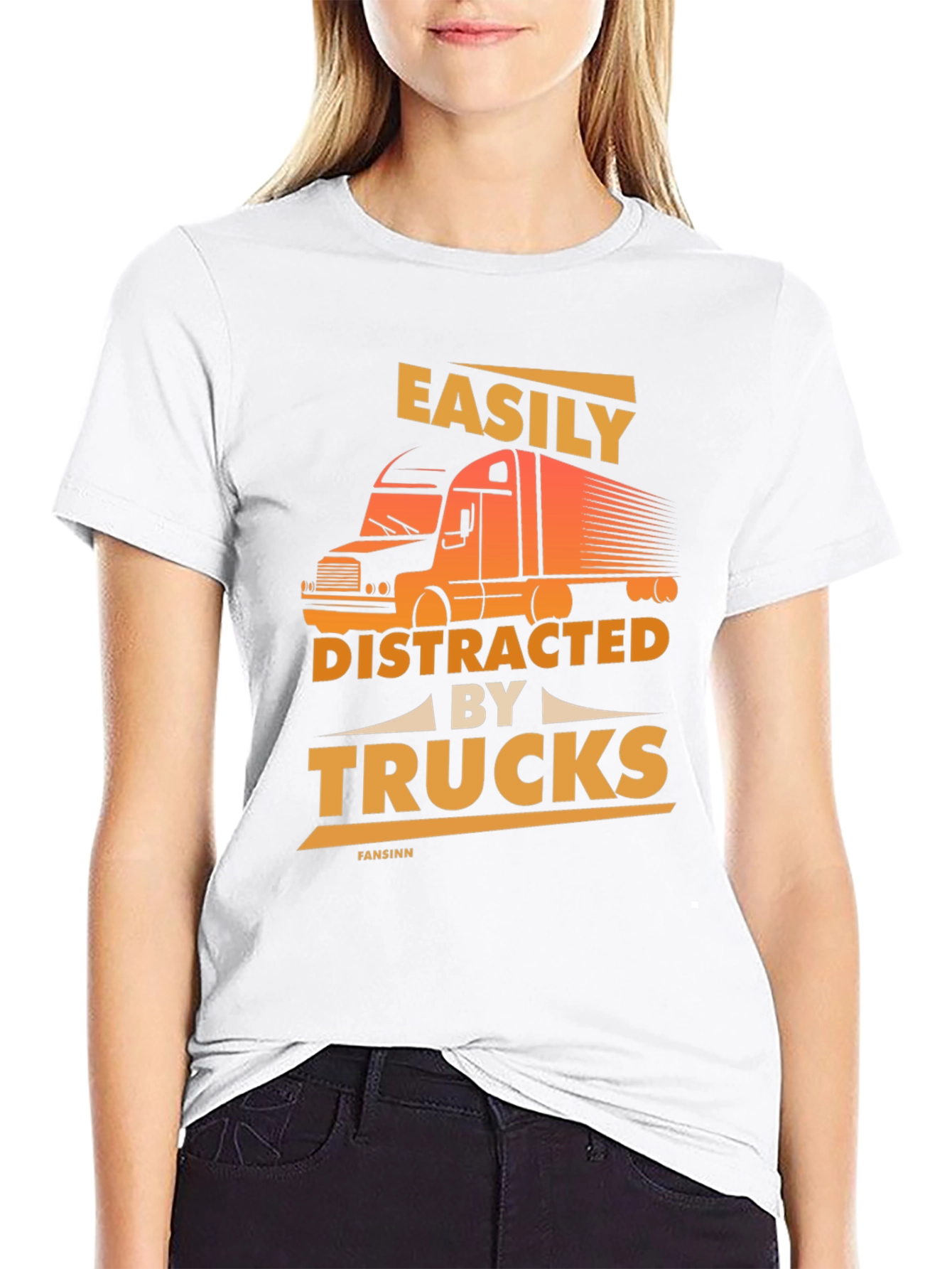Easily Distracted By Trucks T-Shirt