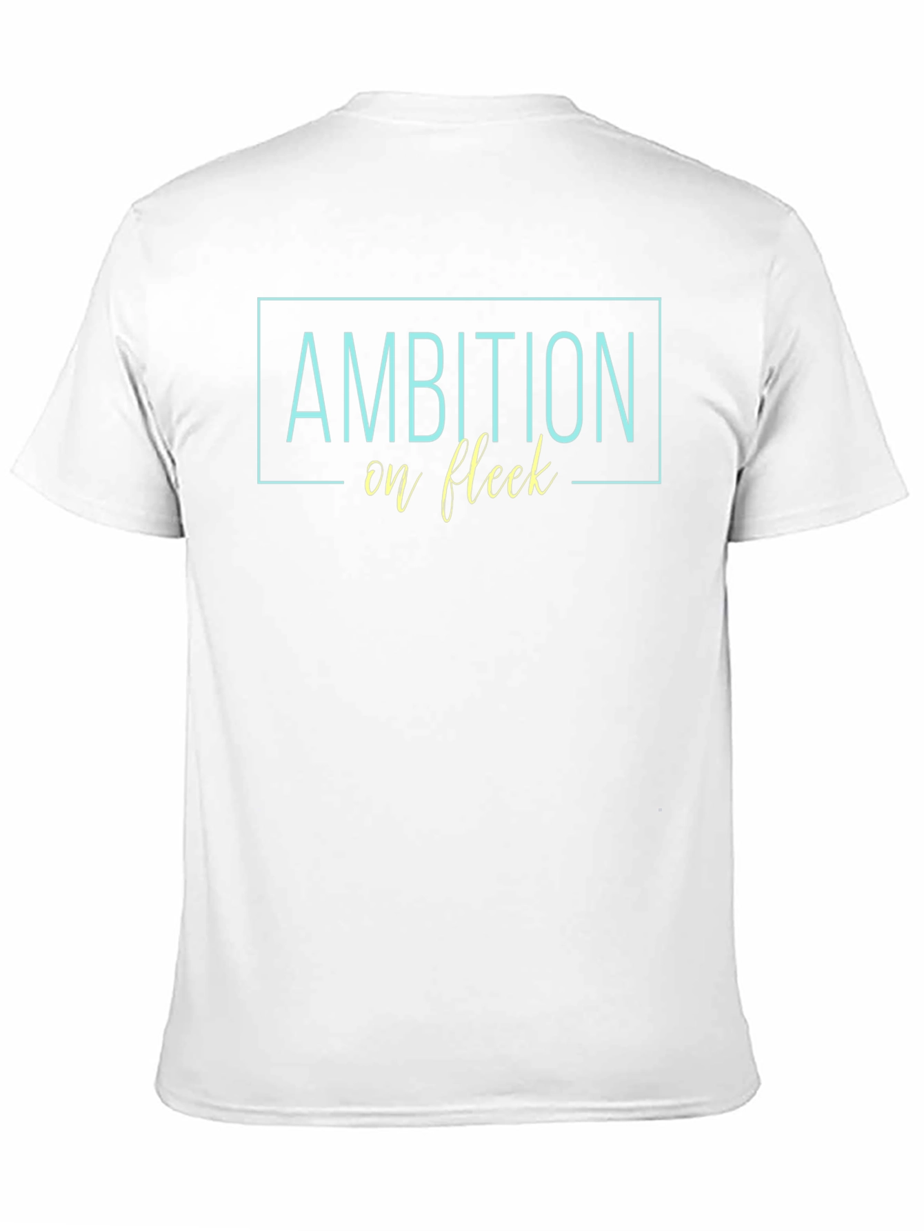 Ambition on Fleek Black Graphic Tee