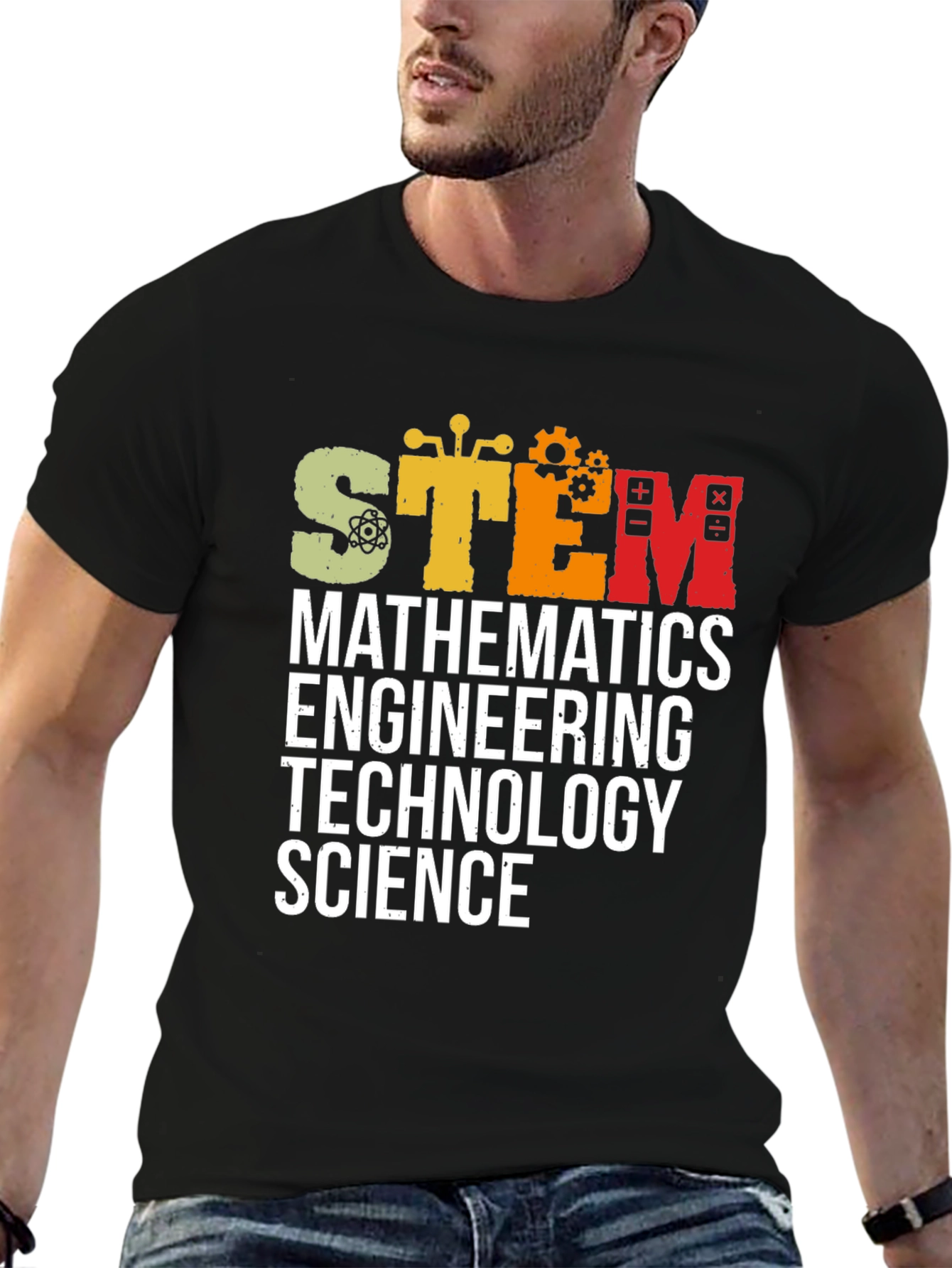 STEM Mathematics Science Teacher T-Shirt
