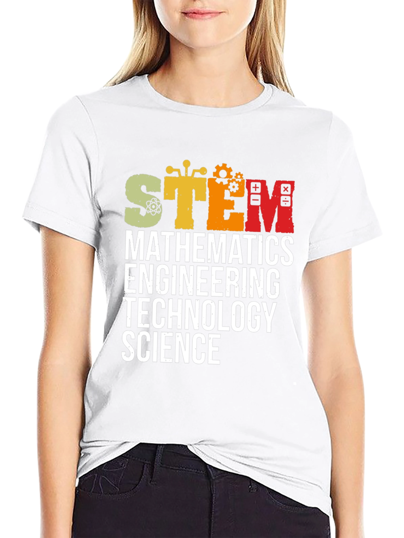 STEM Mathematics Science Teacher T-Shirt
