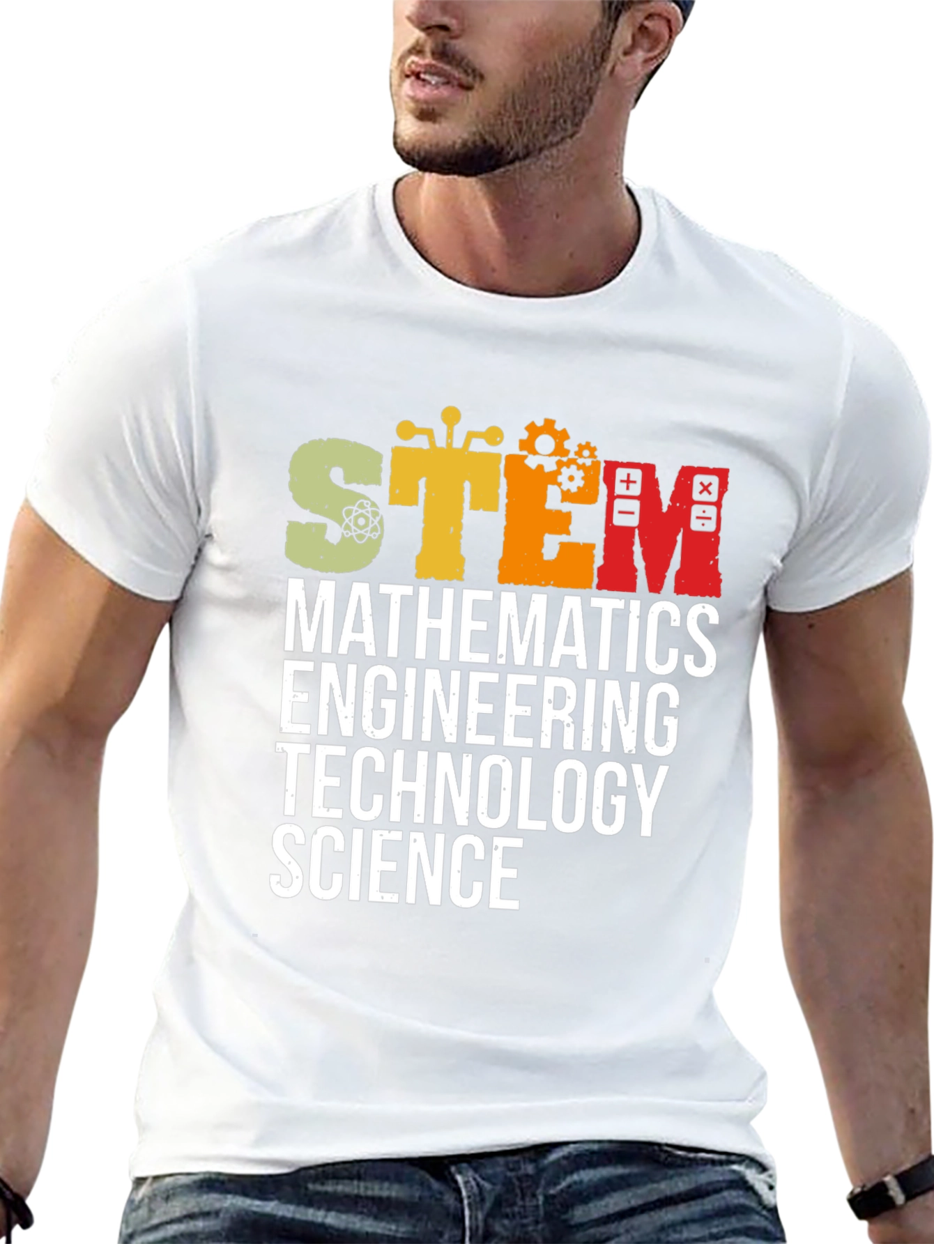 STEM Mathematics Science Teacher T-Shirt