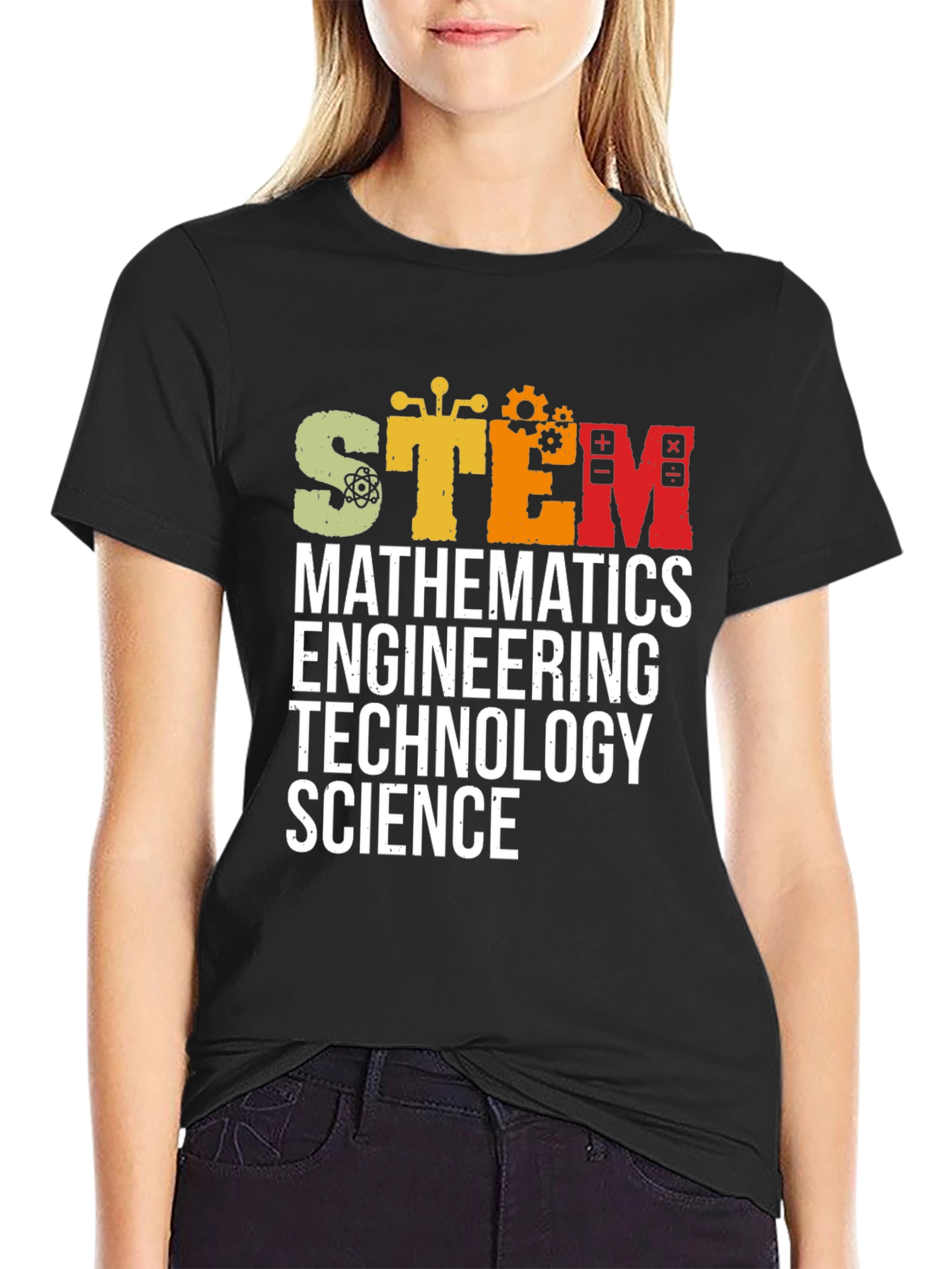 STEM Mathematics Science Teacher T-Shirt