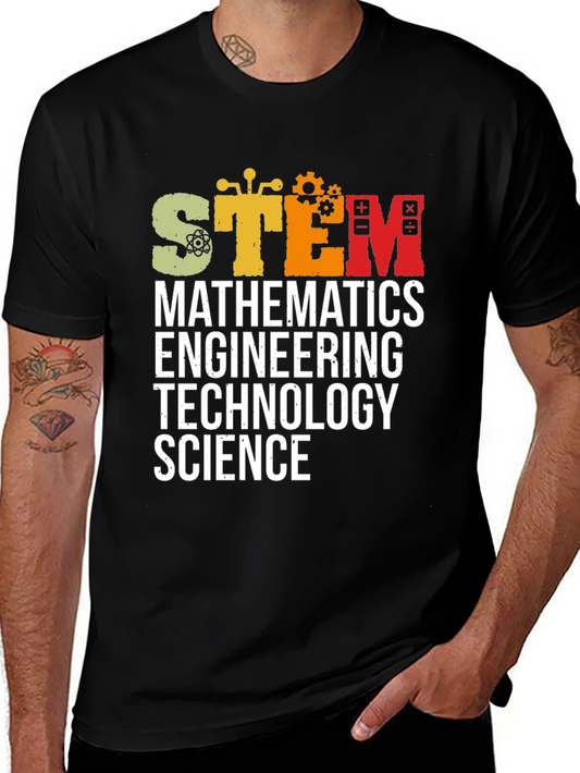 STEM Mathematics Science Teacher T-Shirt