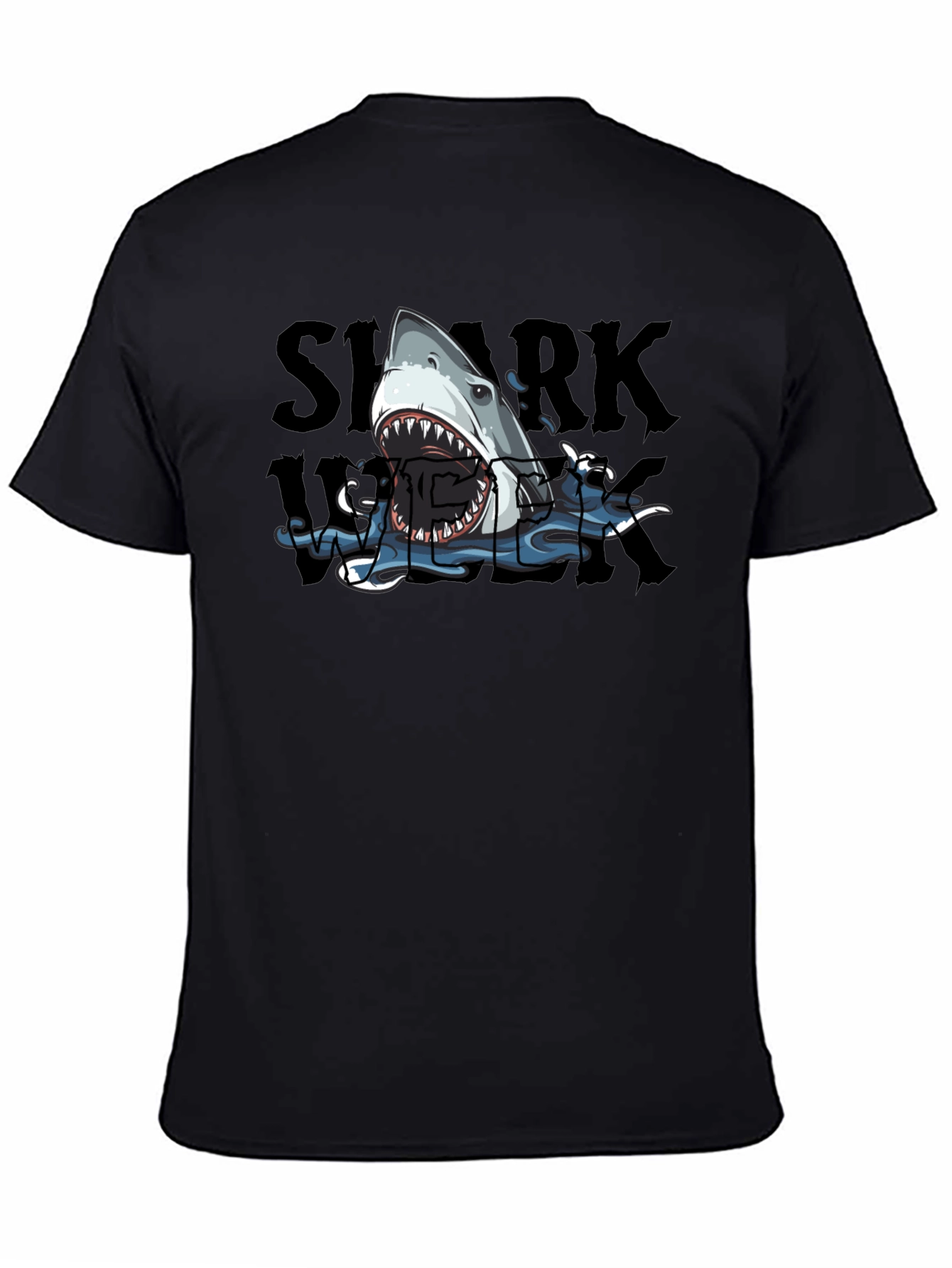Shark Week Graphic Print Tee