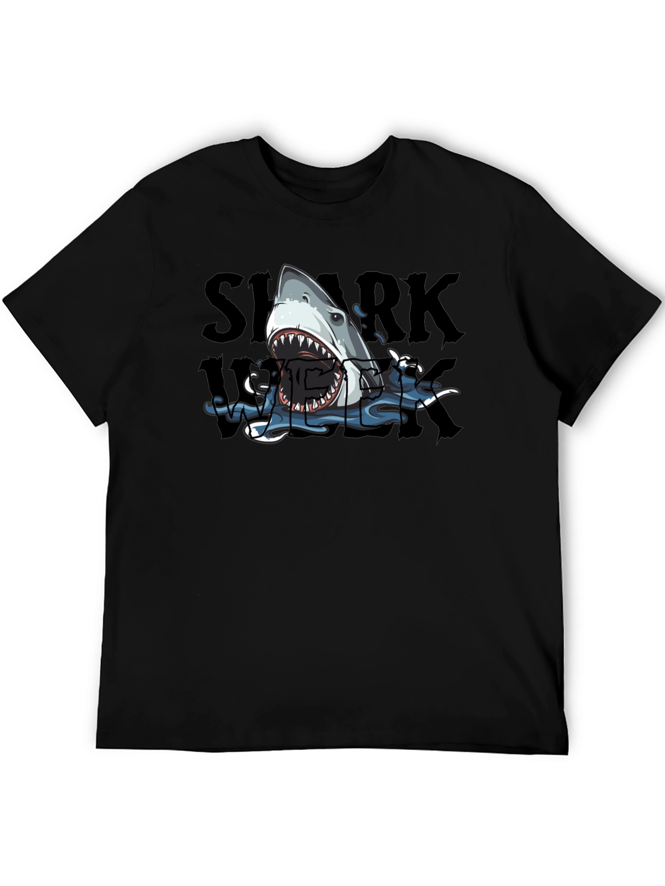 Shark Week Graphic Print Tee