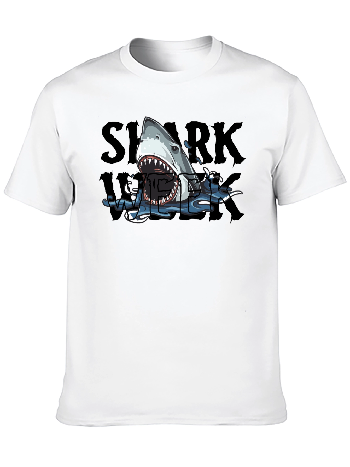 Shark Week Graphic Print Tee