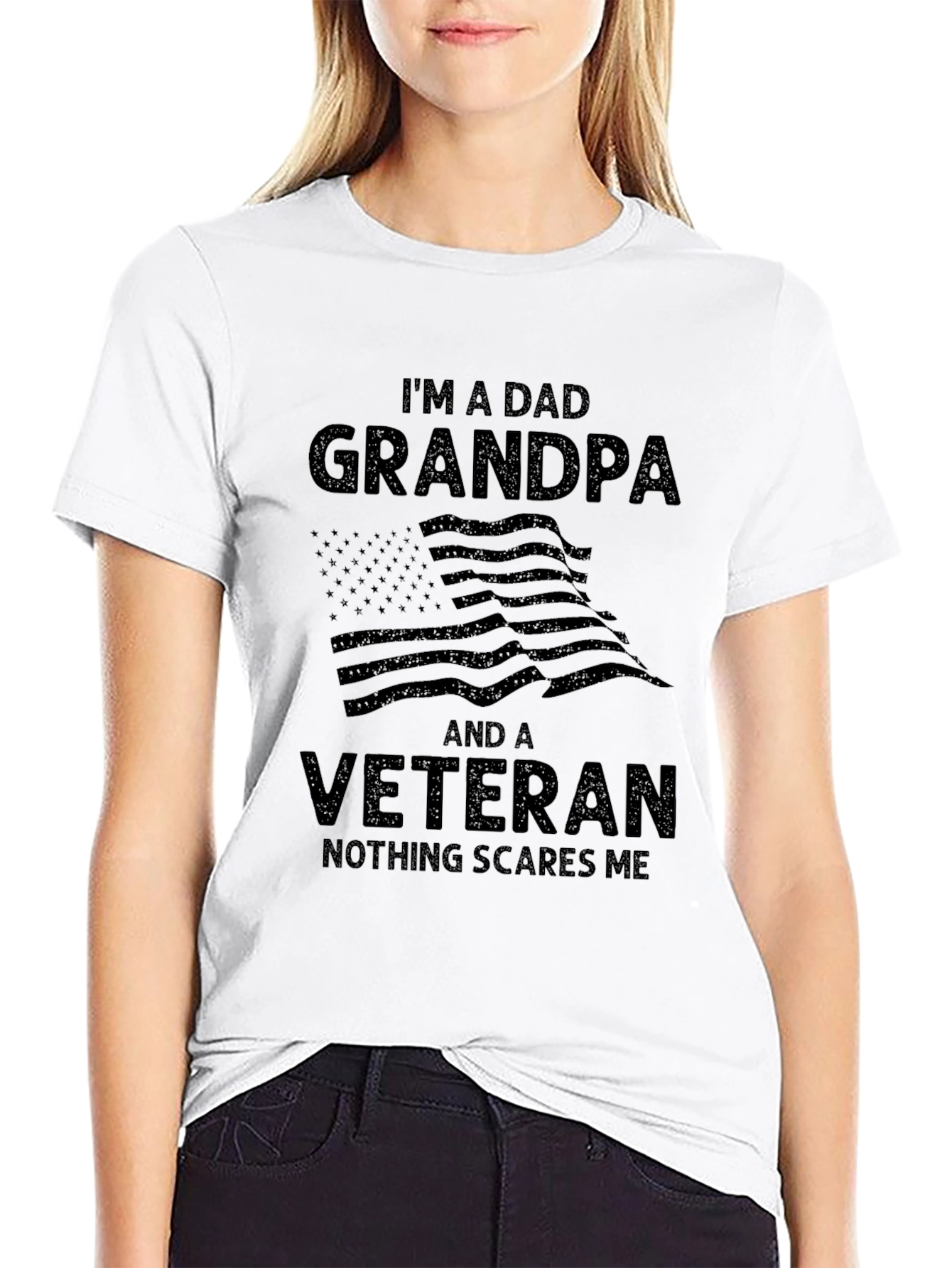 Dad Grandpa Veteran T-Shirt