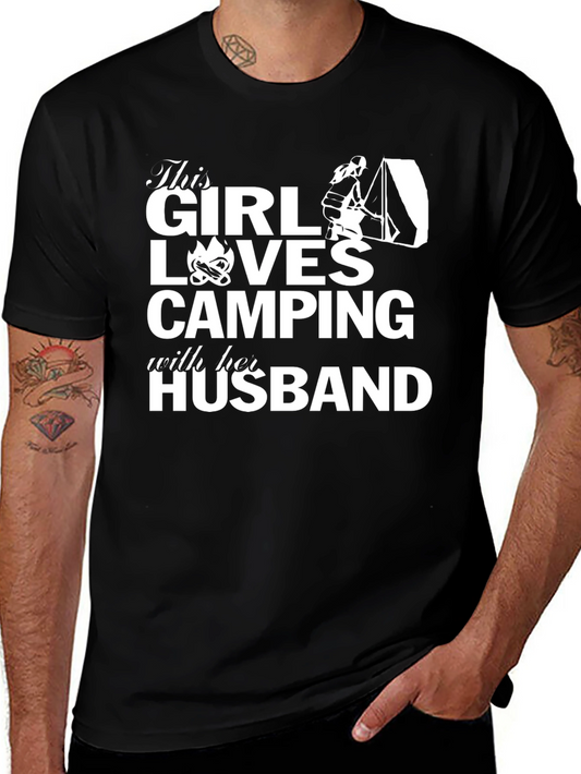 This Girl Loves Camping T-Shirt