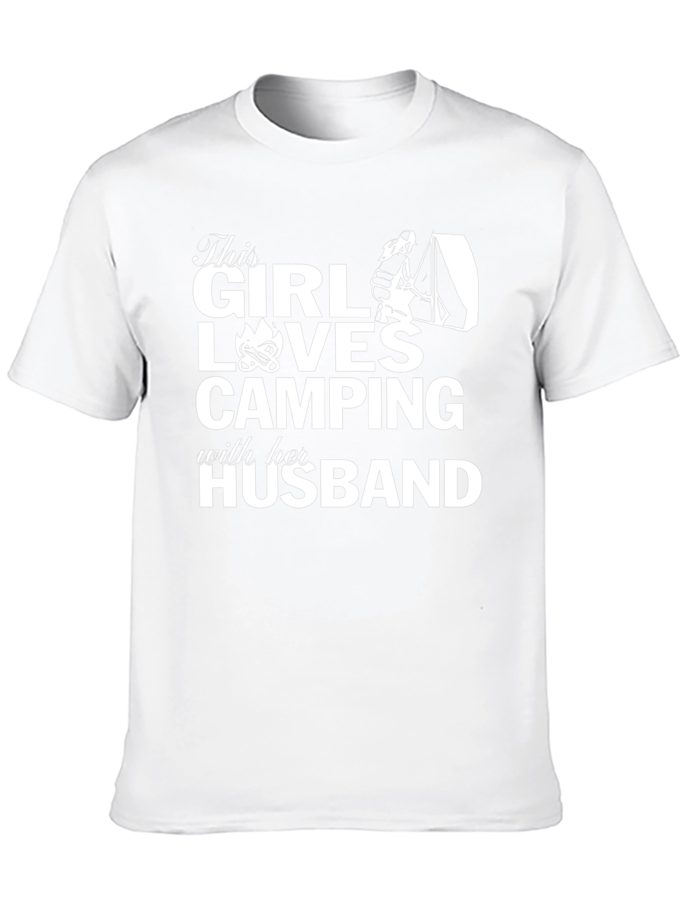 This Girl Loves Camping T-Shirt