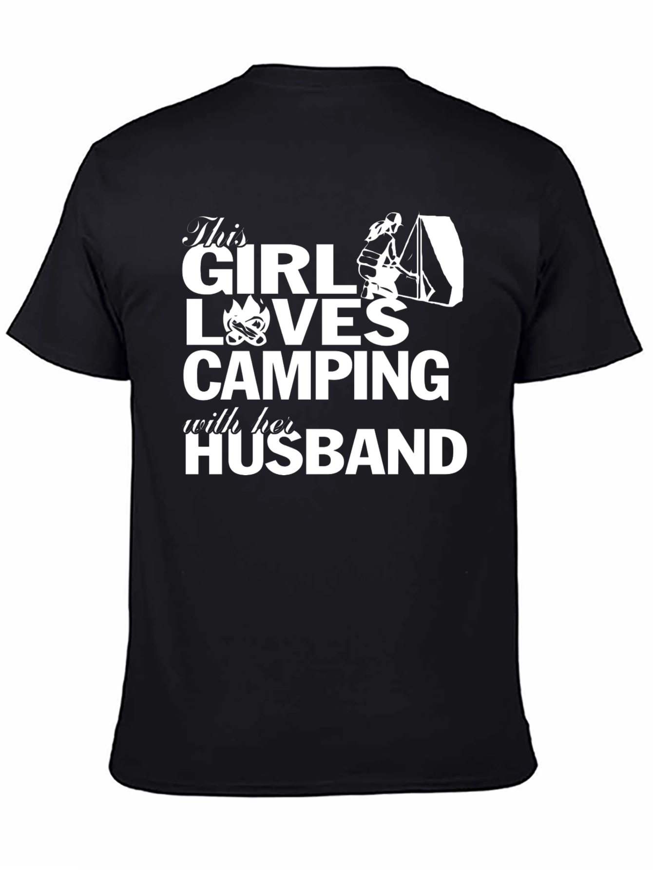 This Girl Loves Camping T-Shirt