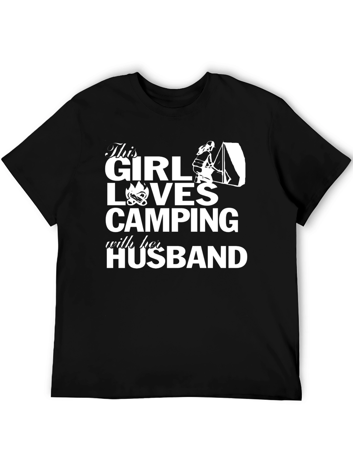 This Girl Loves Camping T-Shirt