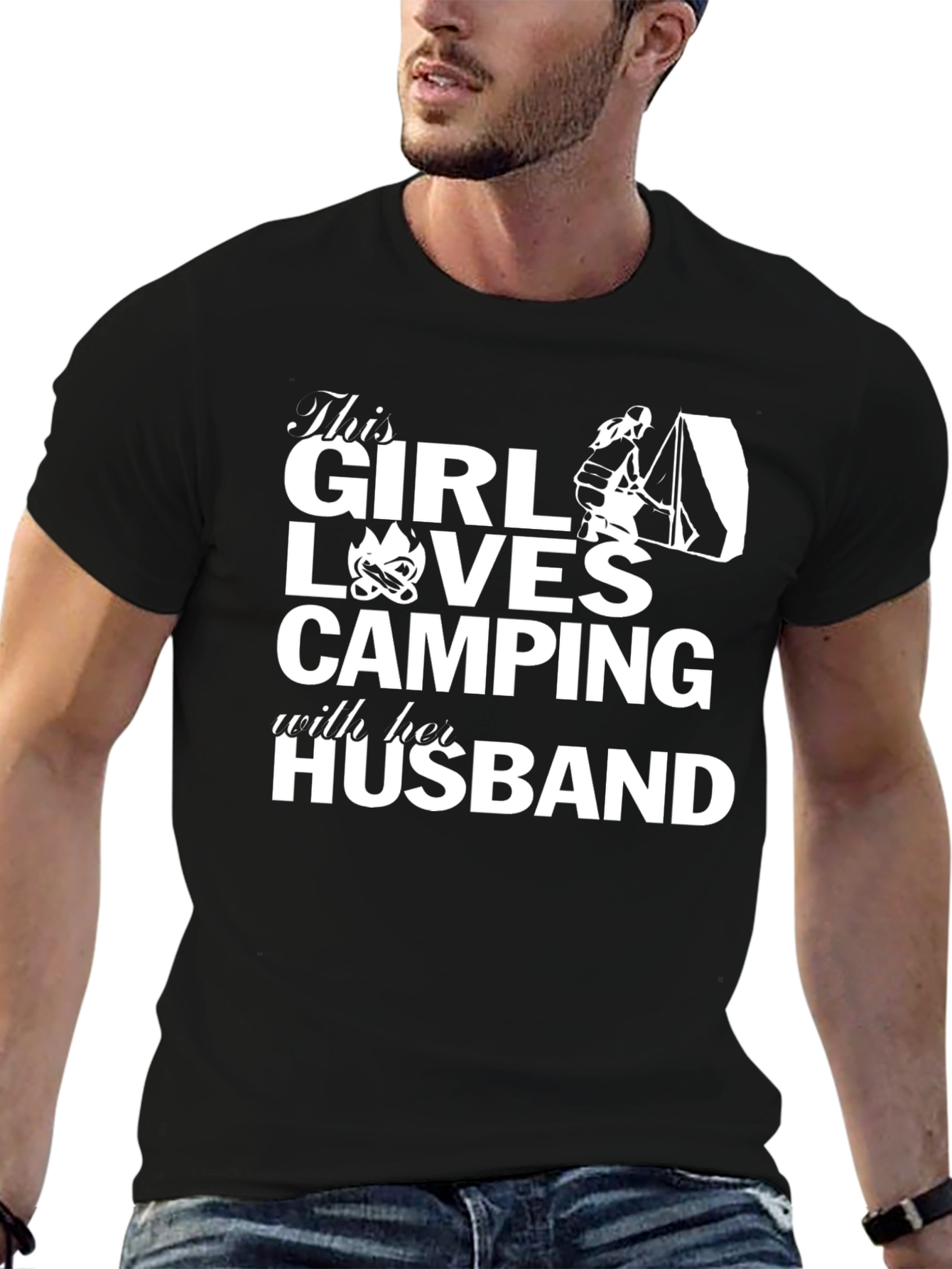 This Girl Loves Camping T-Shirt