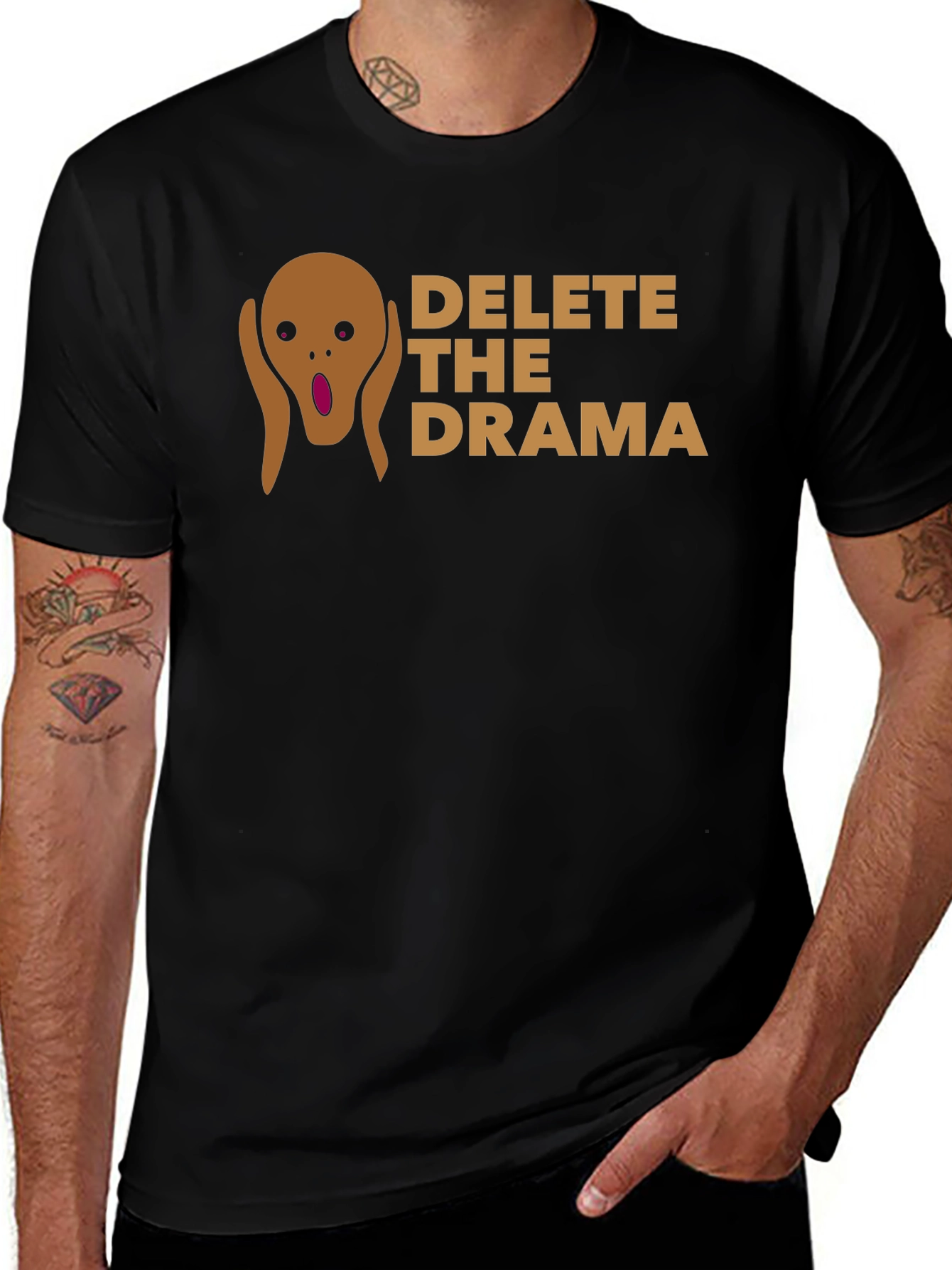 Delete the Drama Graphic Tee - Unisex
