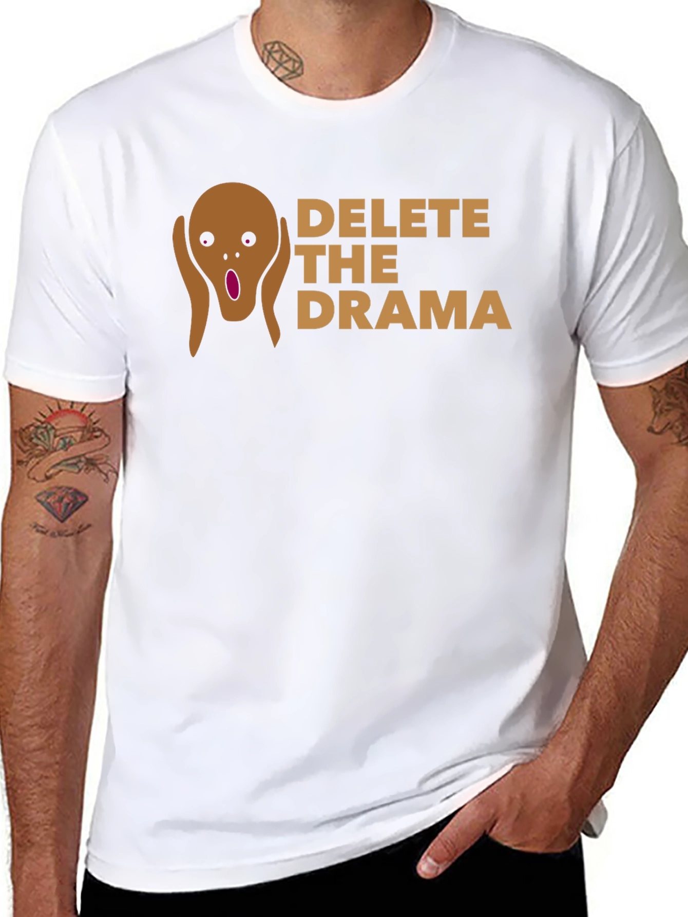 Delete the Drama Graphic Tee - Unisex