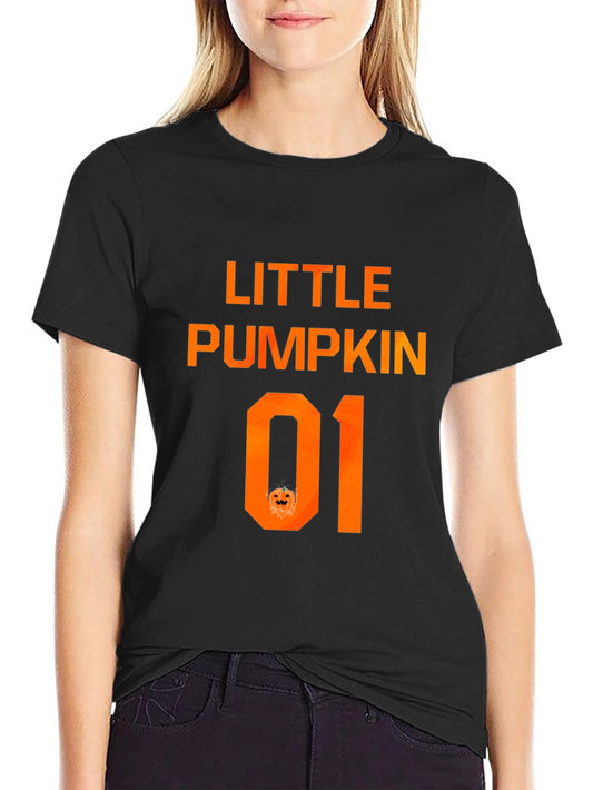 Little Pumpkin 01 Graphic T-Shirt - Halloween Tee