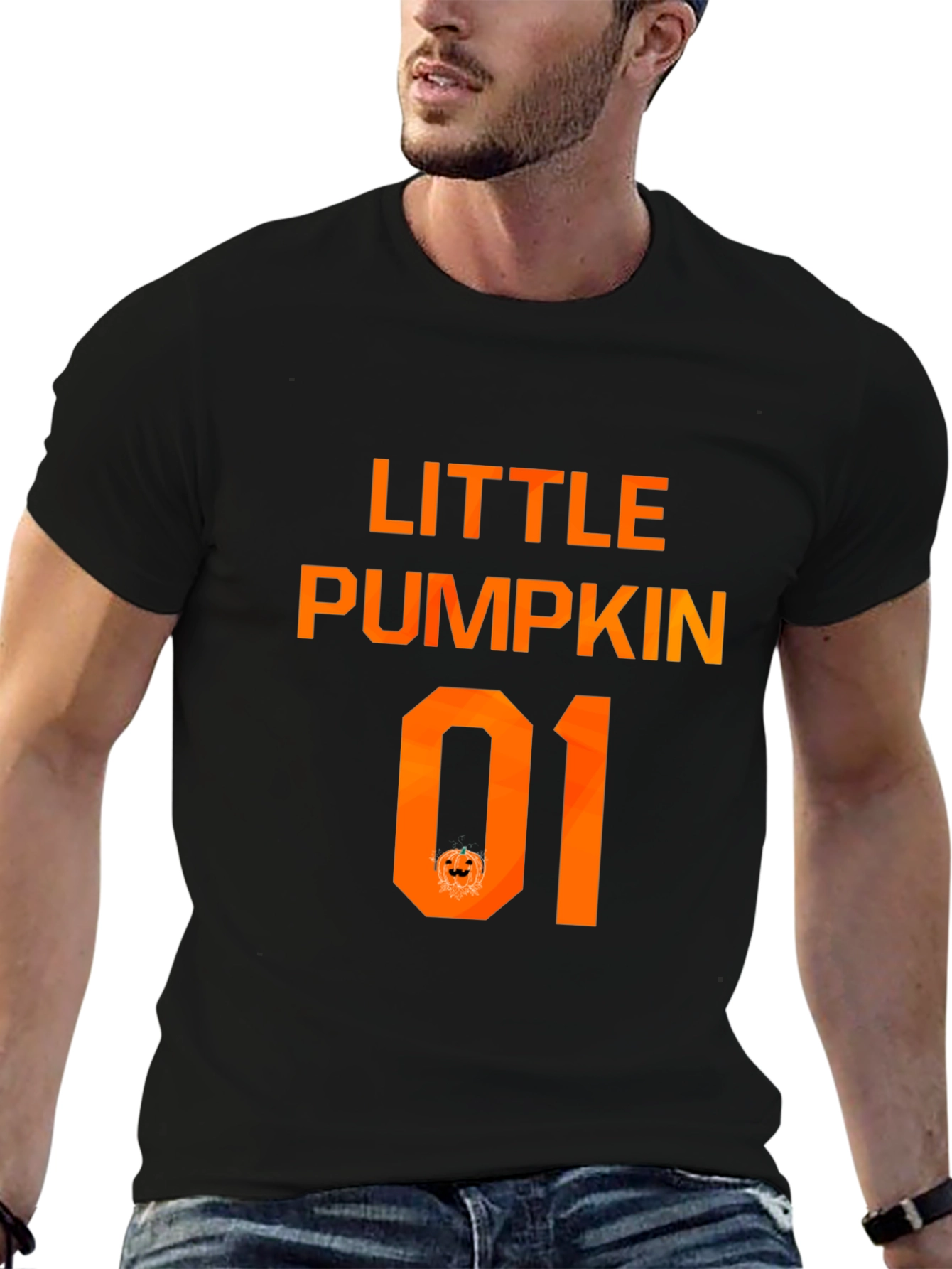 Little Pumpkin 01 Graphic T-Shirt - Halloween Tee